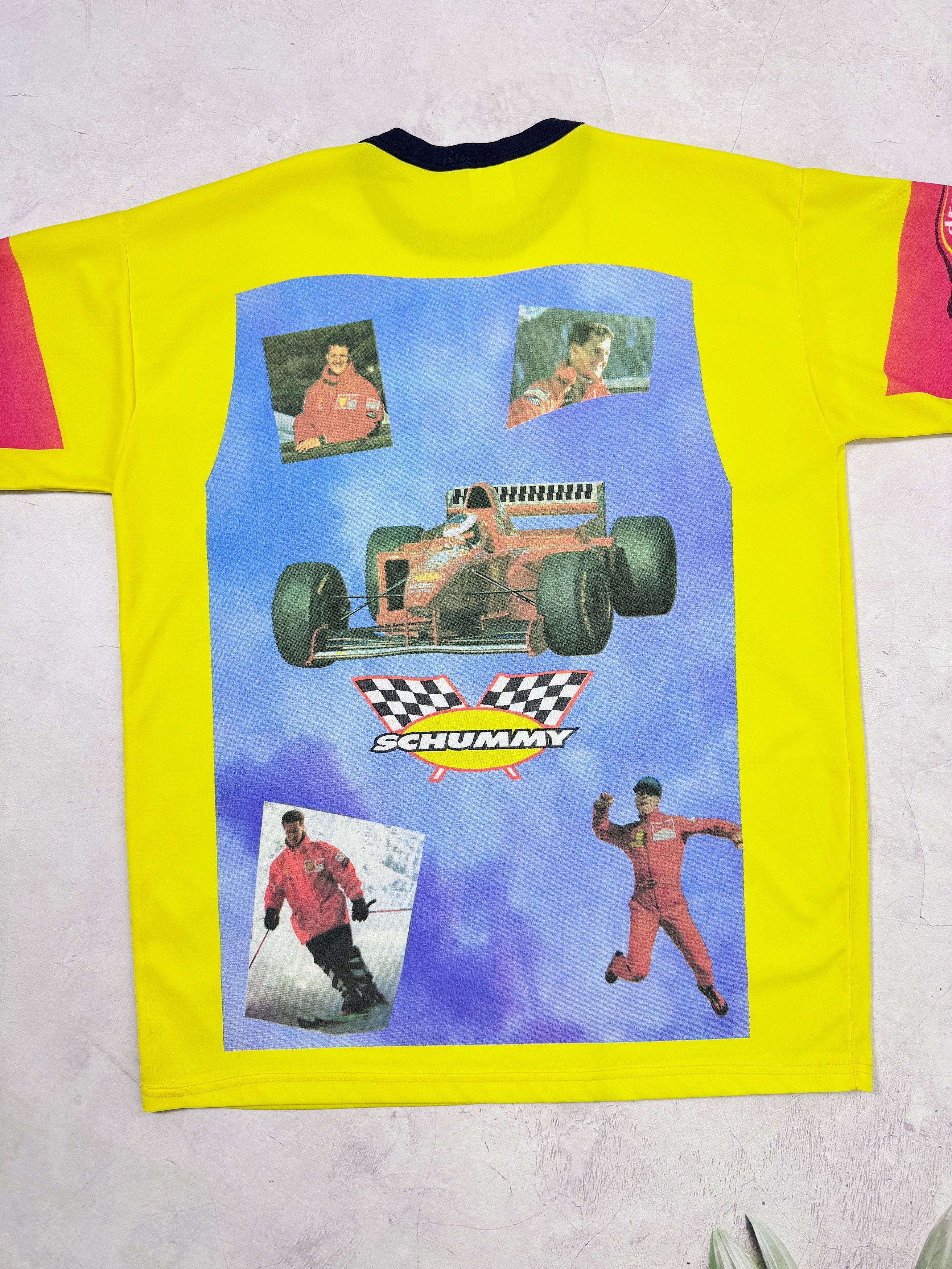 Vintage Vintage Michael Schumaher T-Shirt Formula1 Racing Style Size US M / EU 48-50 / 2 - 11 Thumbnail