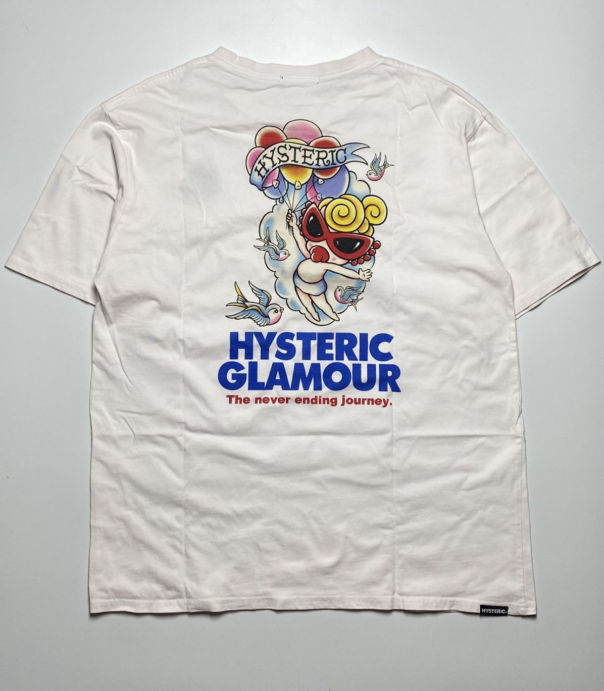 Hysteric Glamour Hysteric Glamour - Y2K Big Print T-Shirt Size US M / EU 48-50 / 2 - 1 Thumbnail