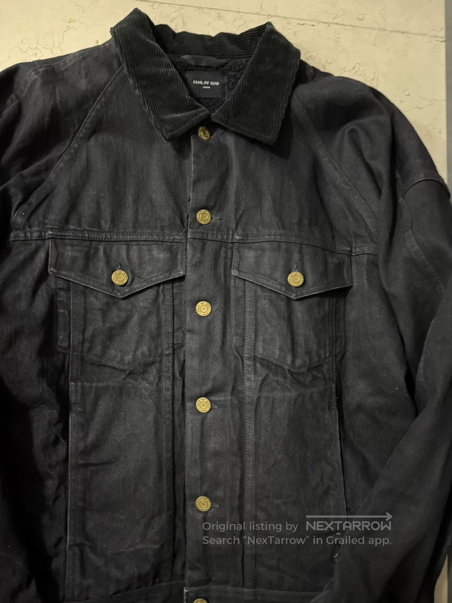 Fear of God Fear of God 5th Fog Denim Jacket. Size US L / EU 52-54 / 3 - 2 Thumbnail