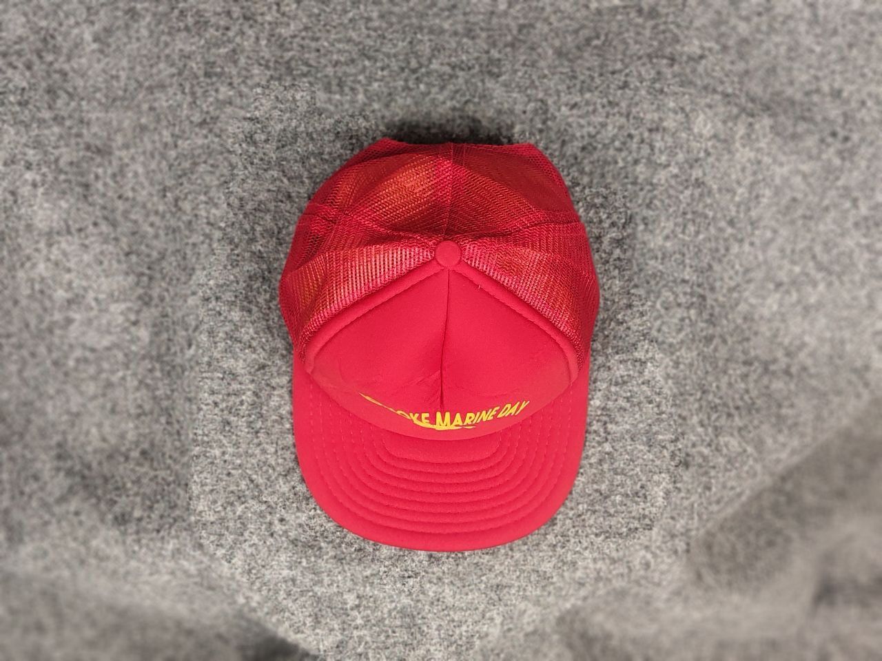 Vintage Vintage 90's designer award headwear Roanoke Marine Day Cap Size ONE SIZE - 2 Thumbnail