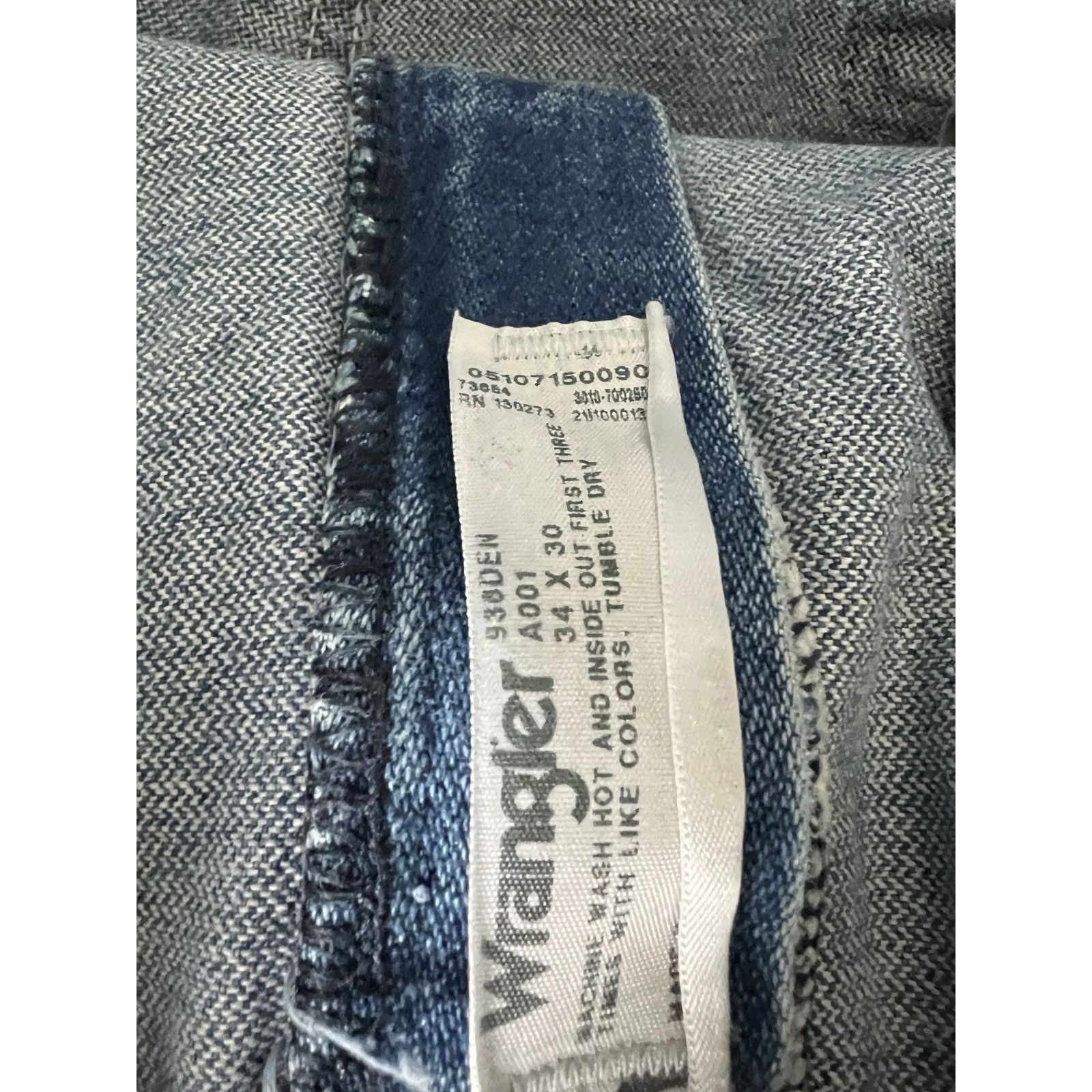 Wrangler Vintage Wrangler Regular Fit Cowboy Blue Denim Jeans Men's S Size US 32 / EU 48 - 6 Thumbnail