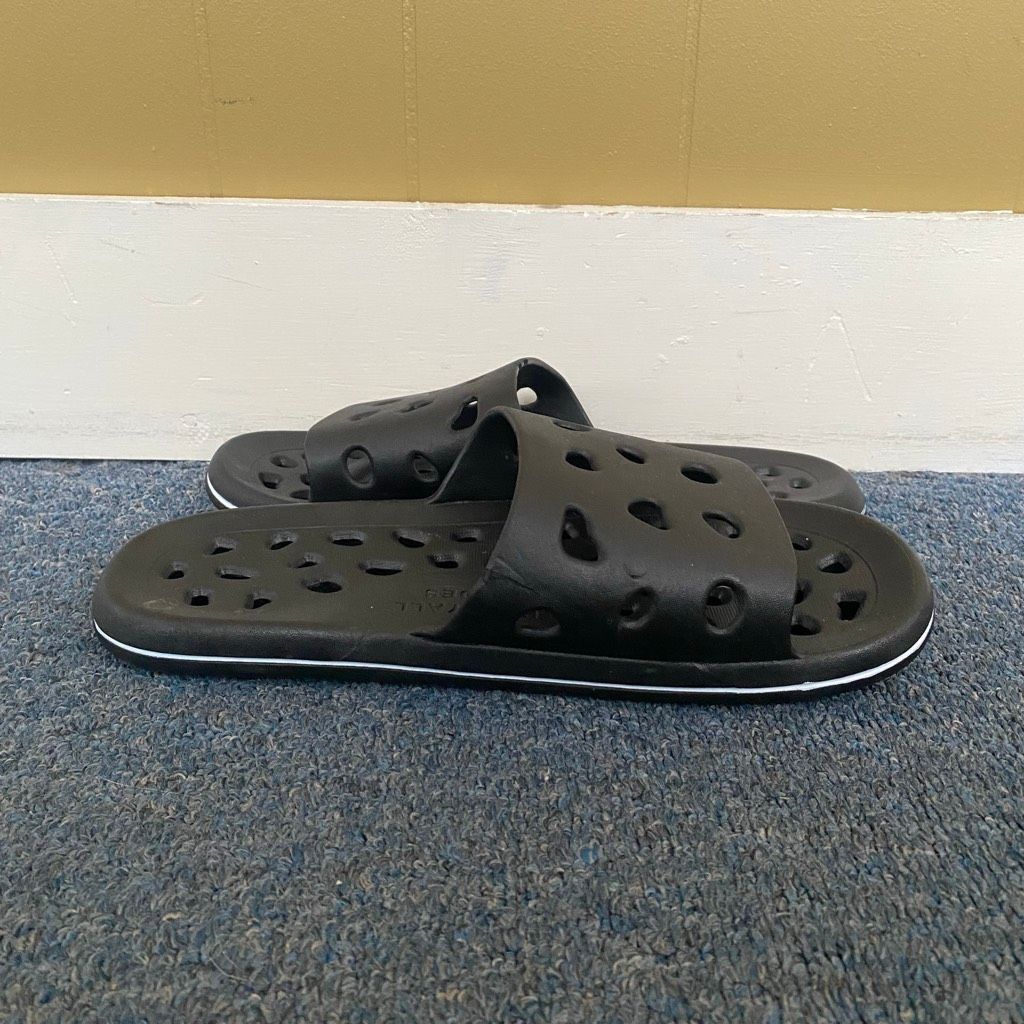 Other Enjoyall shoes men 12 slip on sandals w/hollow cut out holes Size US 12 / EU 45 - 2 Thumbnail