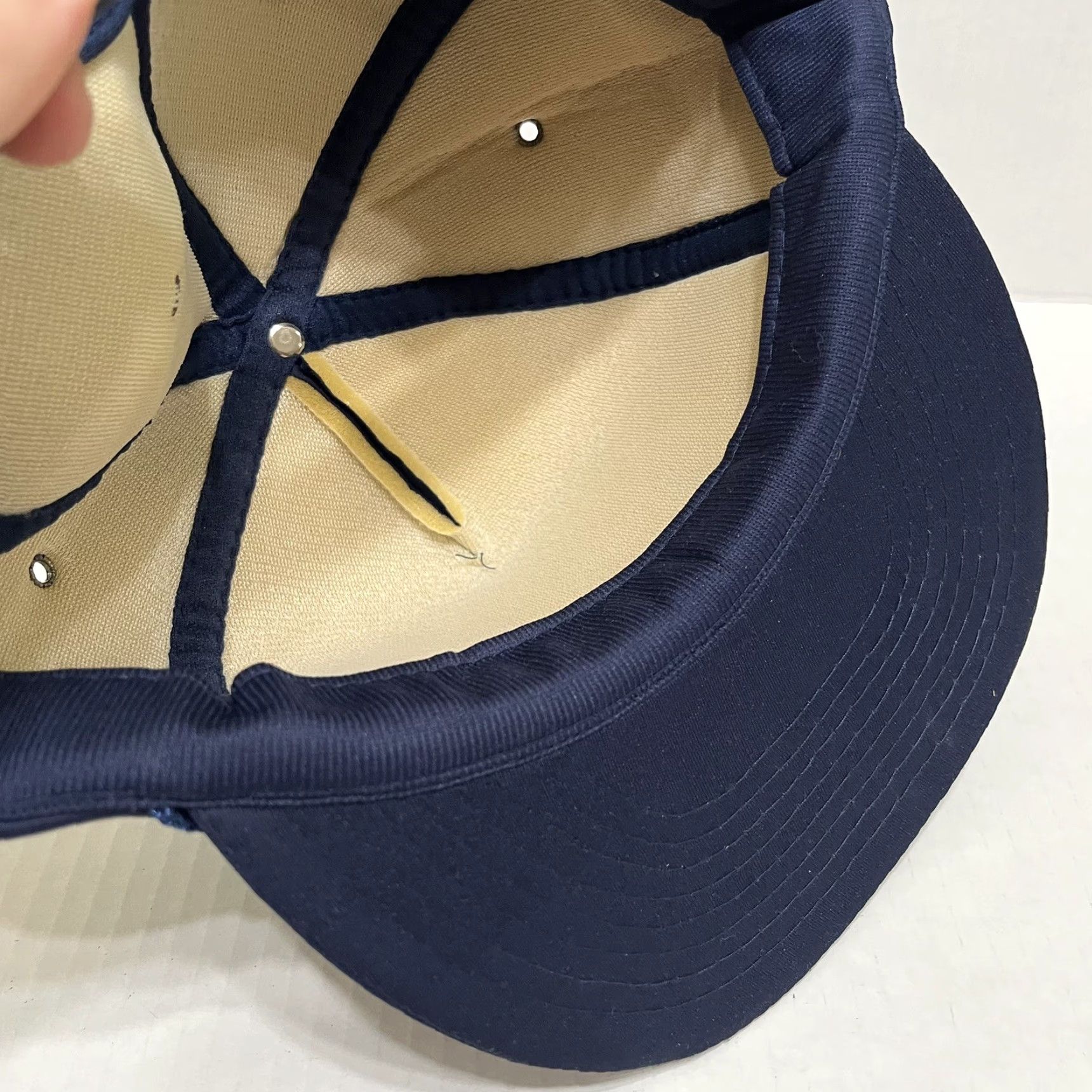 Roper VINTAGE Snap-Back Trucker Hat Men One Size Blue 90s Dad Nature Outdoor USA Patch Breathable Lightweight Casual Party/Cocktail Size ONE SIZE - 6 Thumbnail