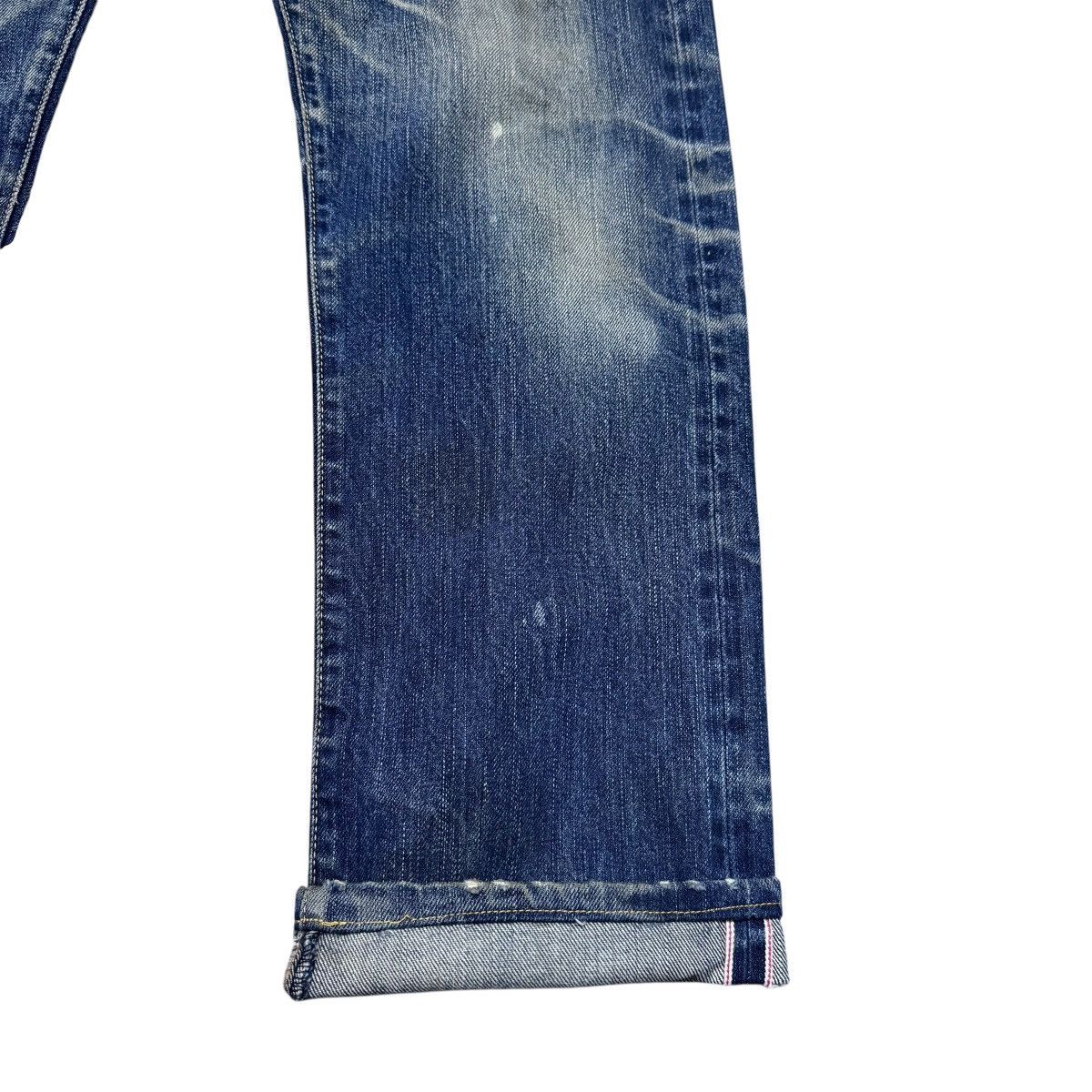 KURO Kuro Distressed Denim Selvedge Jeans Size US 32 / EU 48 - 9 Thumbnail
