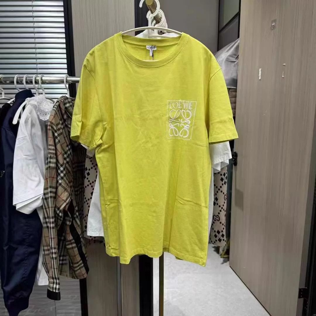 Loewe Loewe 99 New Pocket Logo Short Sleeve Tee L Size L / US 10 / IT 46 - 1 Thumbnail