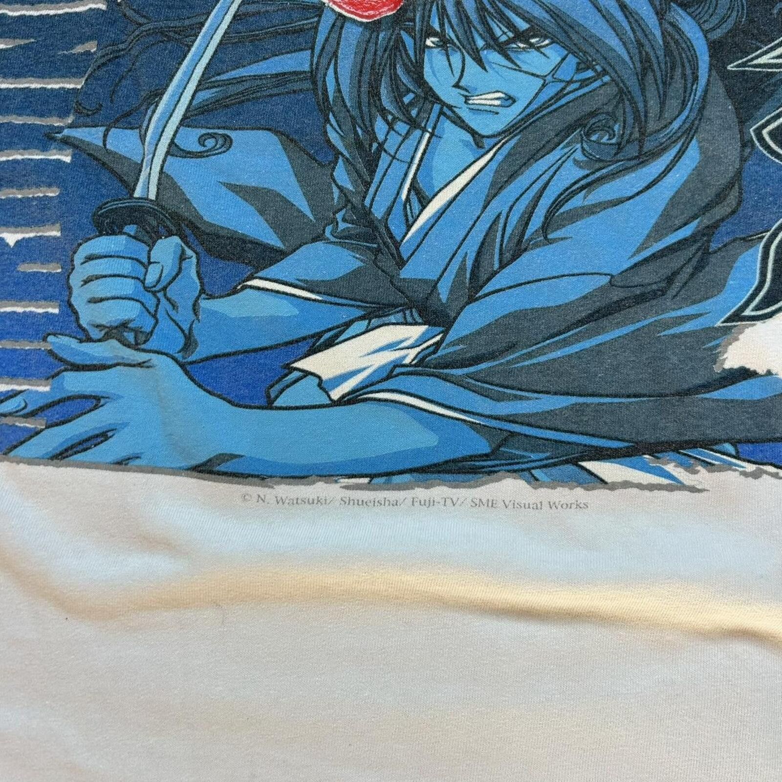 Other Vintage Rurouni Kenshin T Shirt ODM Anime tee size M grail Size US M / EU 48-50 / 2 - 4 Thumbnail