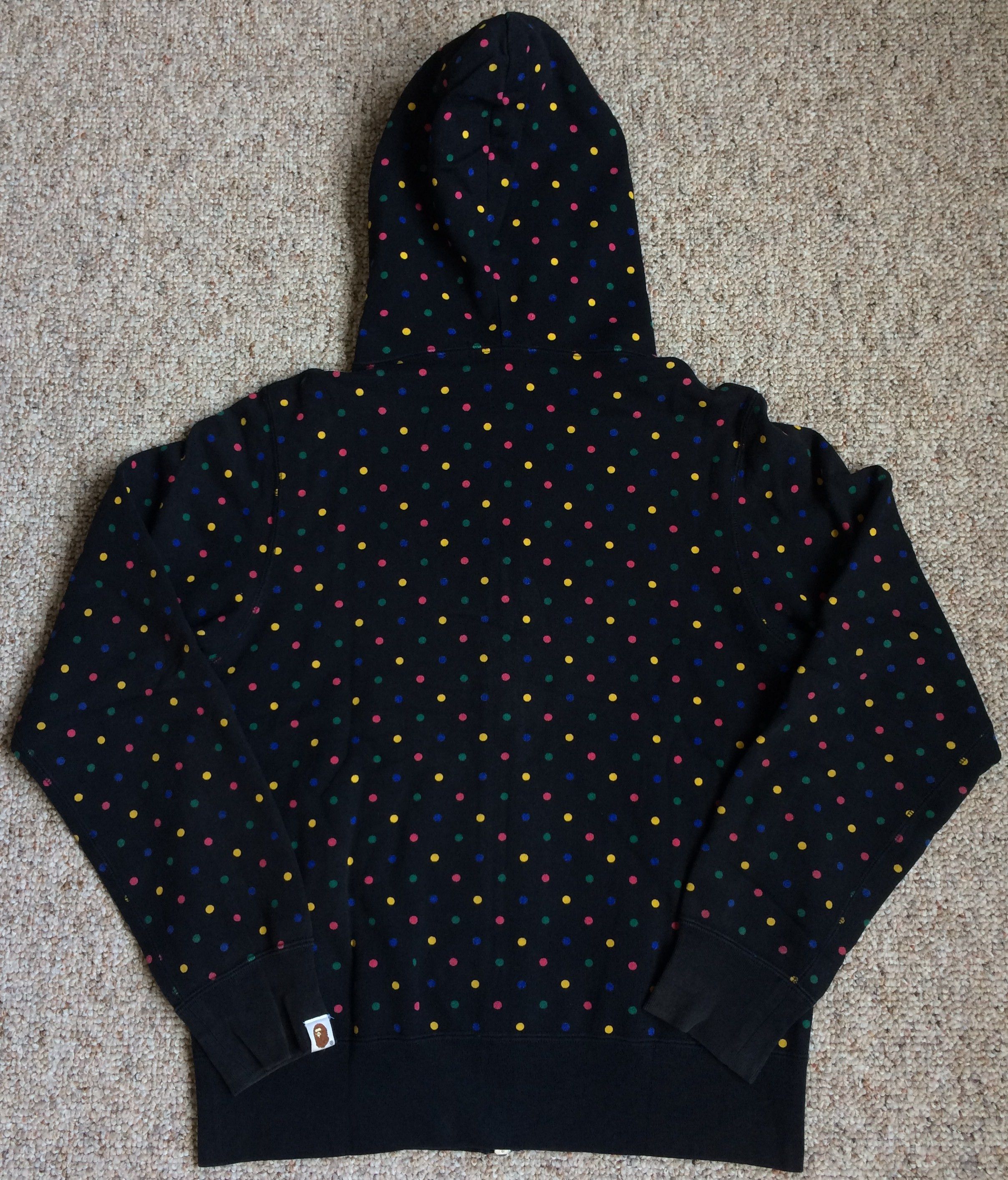Bape Bathing Ape Polka Dots Full Zip Hoodie Size US M / EU 48-50 / 2 - 6 Thumbnail