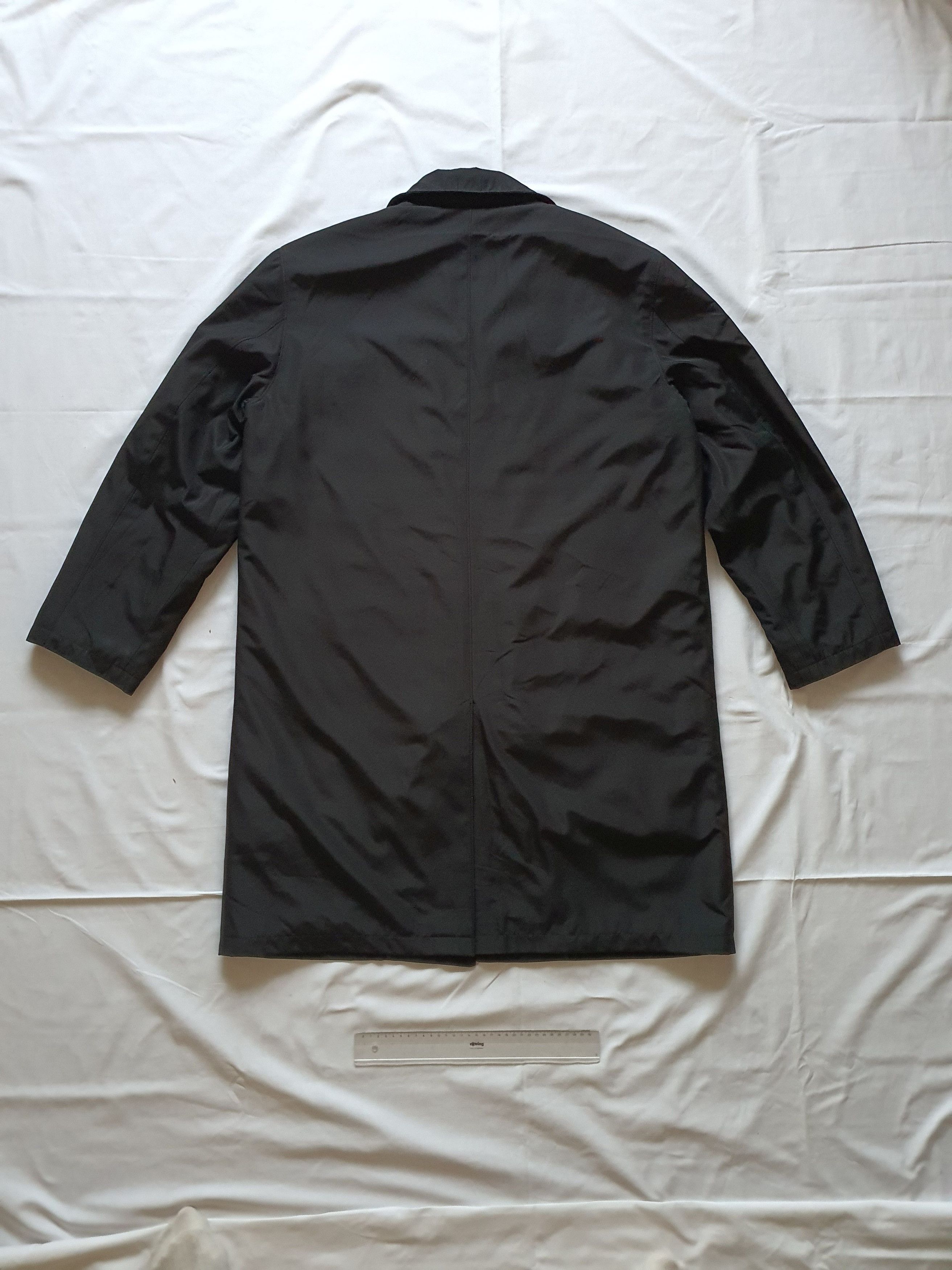 Carven × Designer × Vintage Single Breasted Padded Technical Raincoat Overcoat Size US XL / EU 56 / 4 - 2 Thumbnail