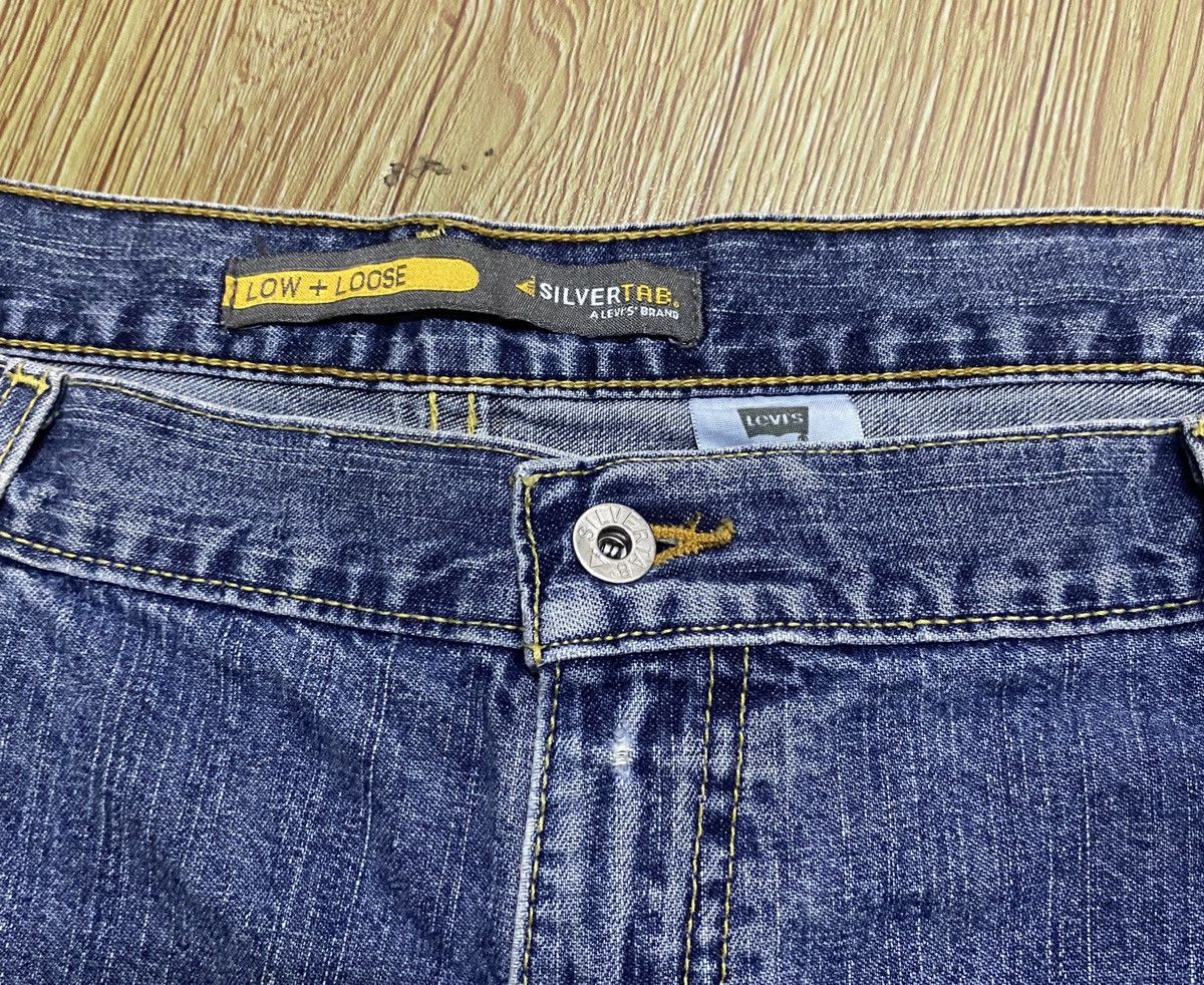 Levi's Rare Design Vintage Brand Levis SilverTab Loose Jeans 2000s Size US 40 / EU 56 - 3 Thumbnail