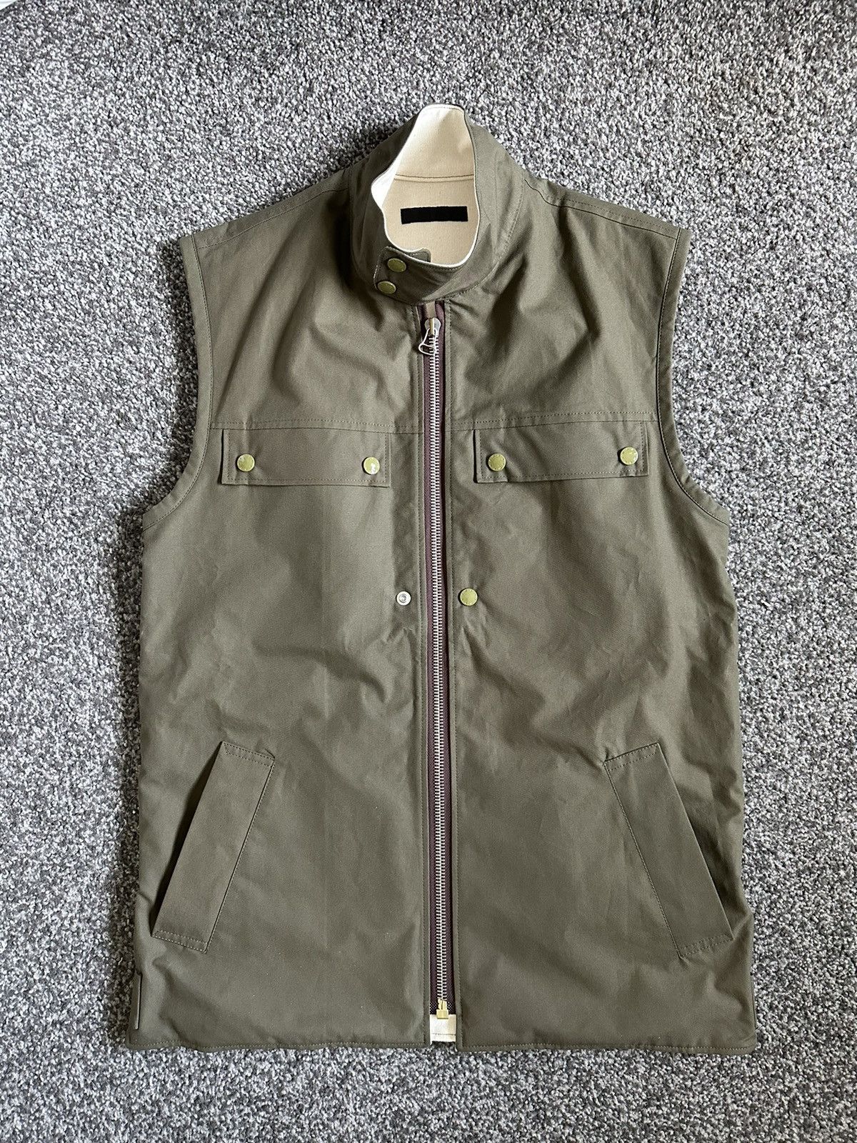 3MAN 3MAN SS23 Utility Vest in Olive Size US M / EU 48-50 / 2 - 1 Thumbnail
