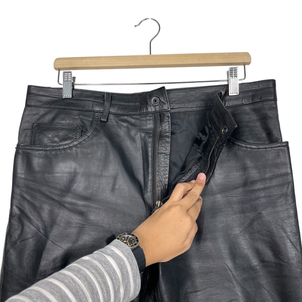 Other Japanese Brand Leather Pants Size US 36 / EU 52 - 11 Thumbnail