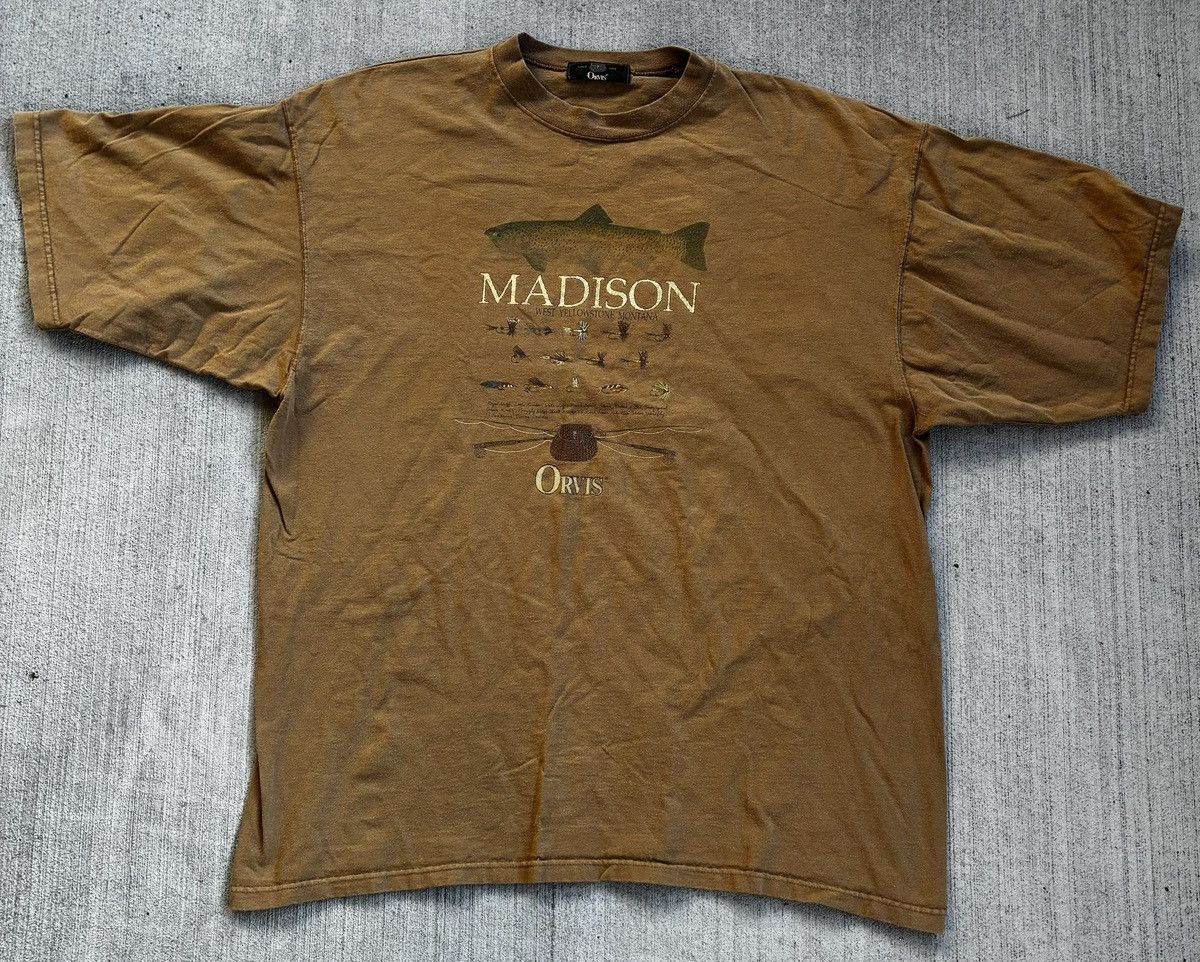 Orvis 90s Orvis Fly Fishing Tee Size US XXL / EU 58 / 5 - 1 Thumbnail