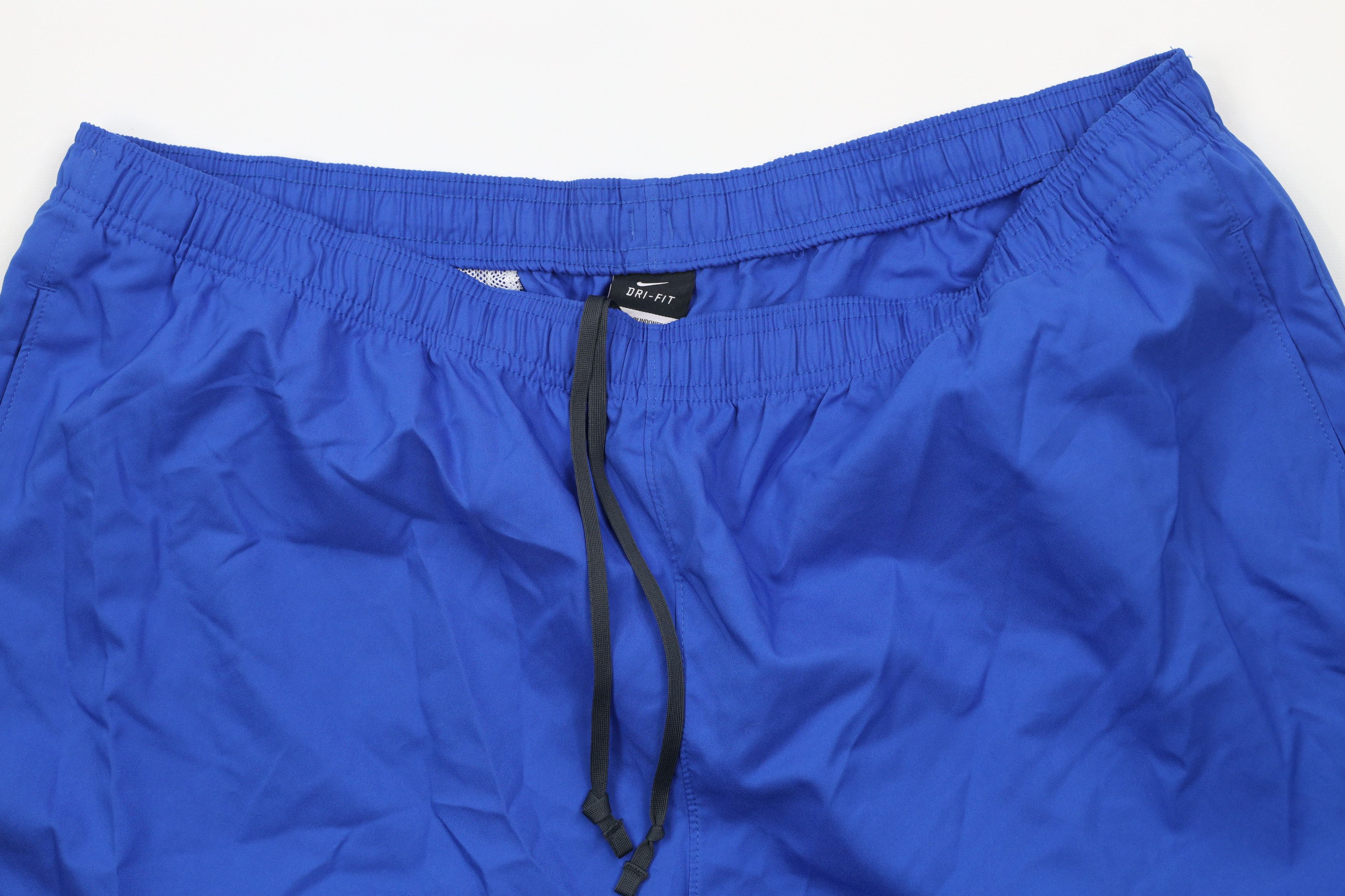 Nike × Vintage Vintage Nike Scott Mini Swoosh Above Knee Shorts Royal Blue Size US 40 / EU 56 - 2 Thumbnail