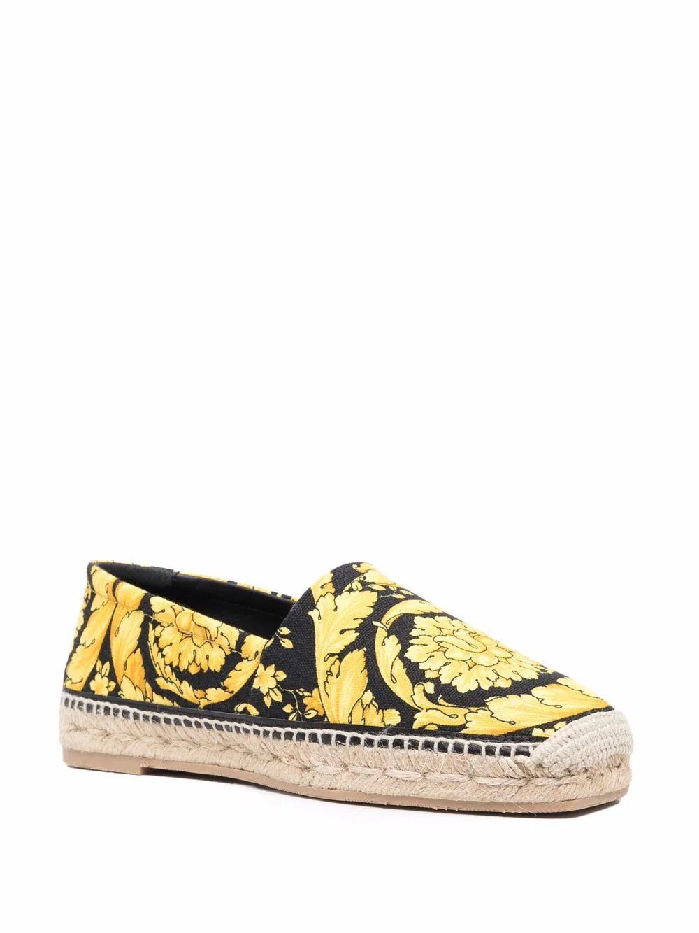 Versace os11x0624 Barocco-Print Espadrilles in Multicolor Size US 5.5 / IT 35.5 - 2 Thumbnail