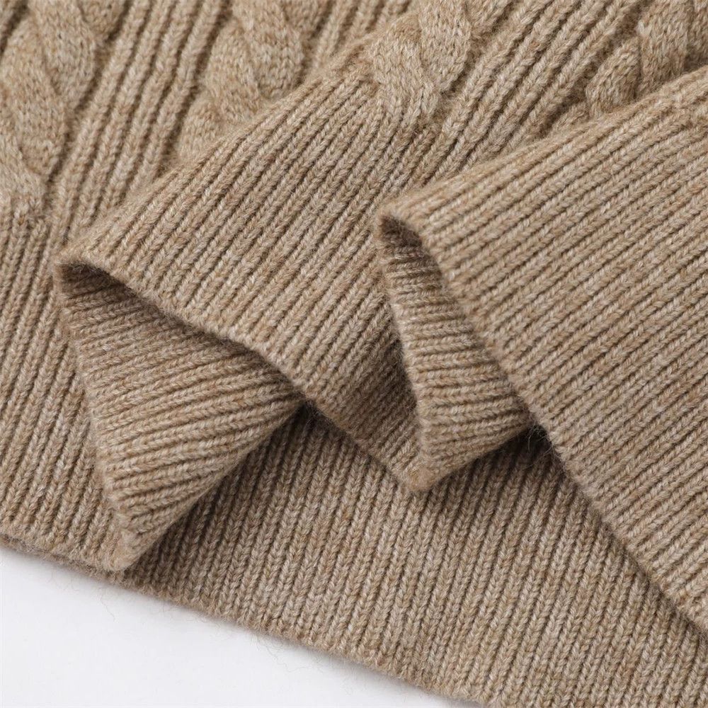 Vintage Men's loose casual letter print lapel sweater Size US M / EU 48-50 / 2 - 5 Thumbnail