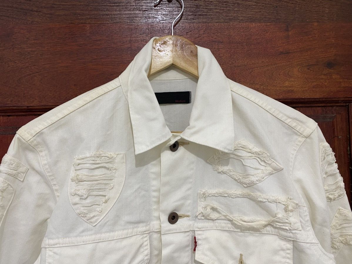 Levi's Vintage Levi’s Denim Trucker Design Distressed Jacket Size US M / EU 48-50 / 2 - 3 Thumbnail