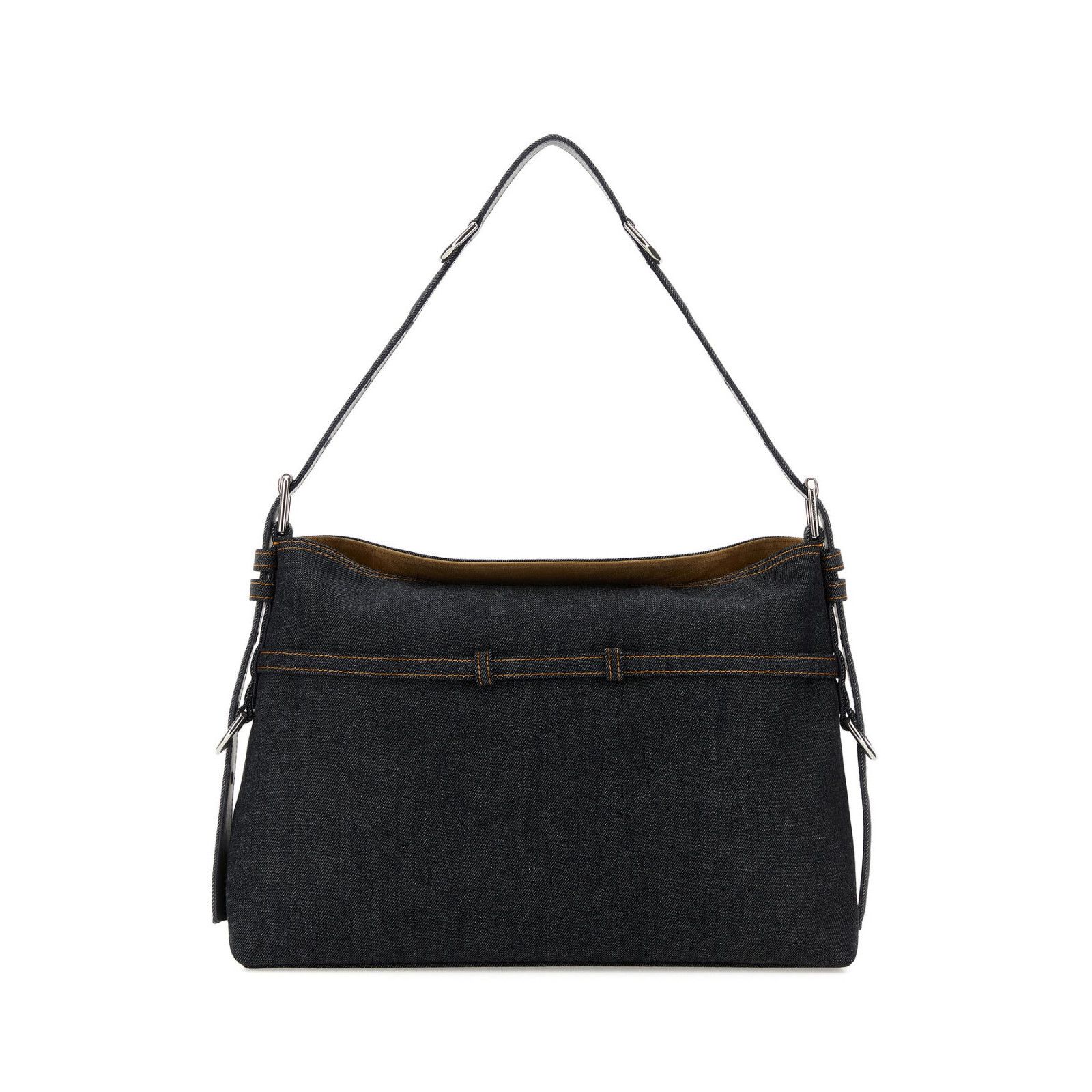 Givenchy GIVENCHY Medium Voyou $2950 Indigo Denim Shoulder Bag New & Size ONE SIZE - 3 Thumbnail