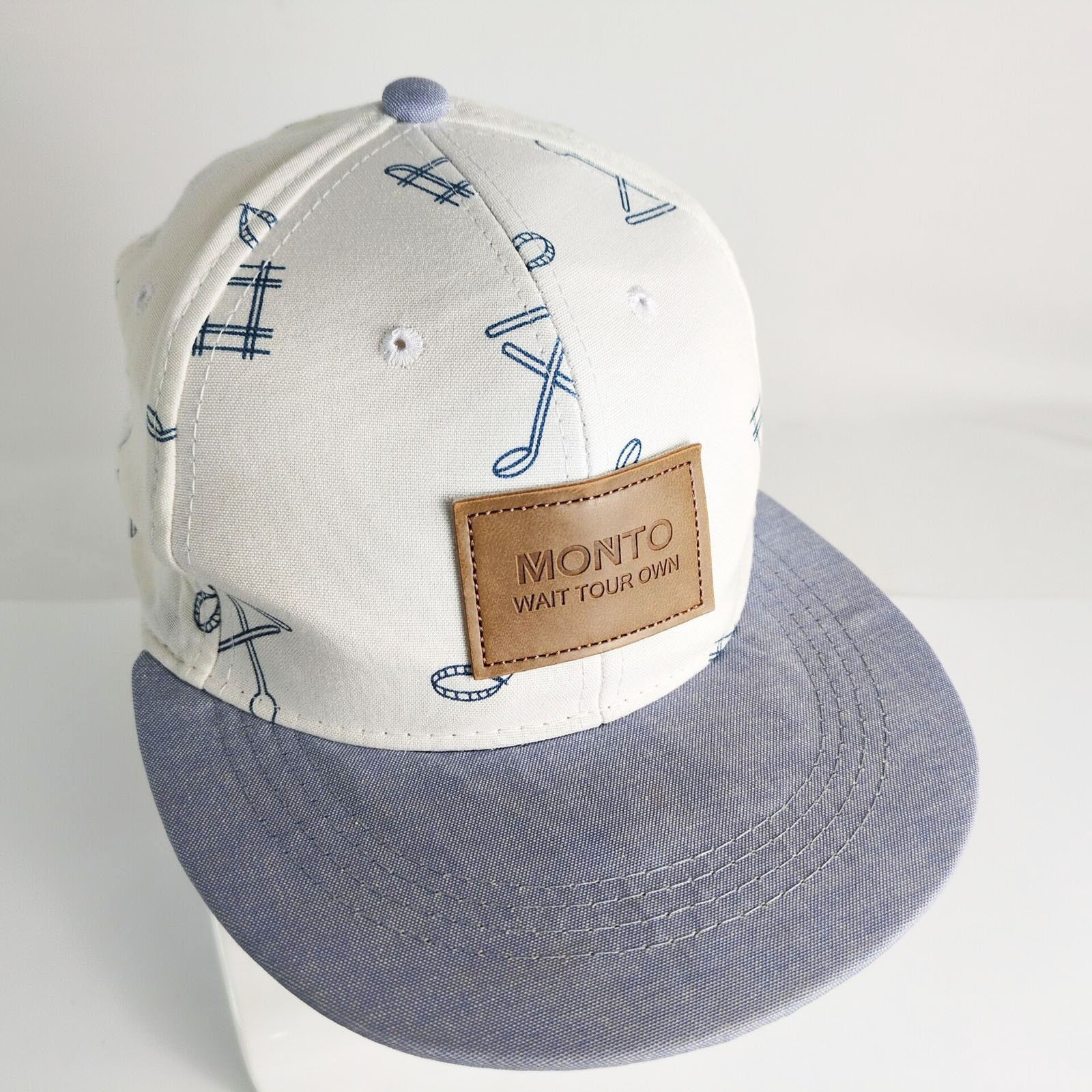 Other Monto Wait Tour Own Golf Print Baseball Cap Size ONE SIZE - 1 Thumbnail