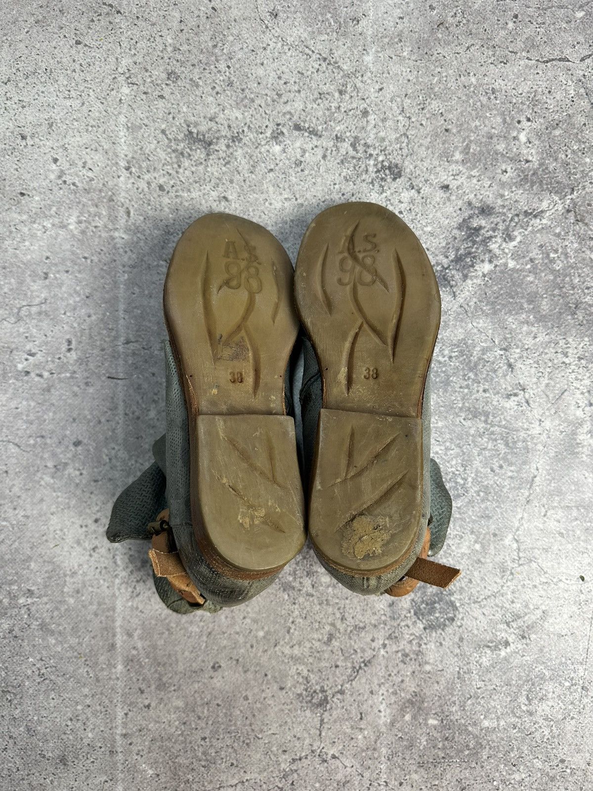 A.S.98 × Vintage Vintage AS98 Airstep Leather Boots Shoes Avant Garde Archive Size US 8 / IT 38 - 6 Thumbnail
