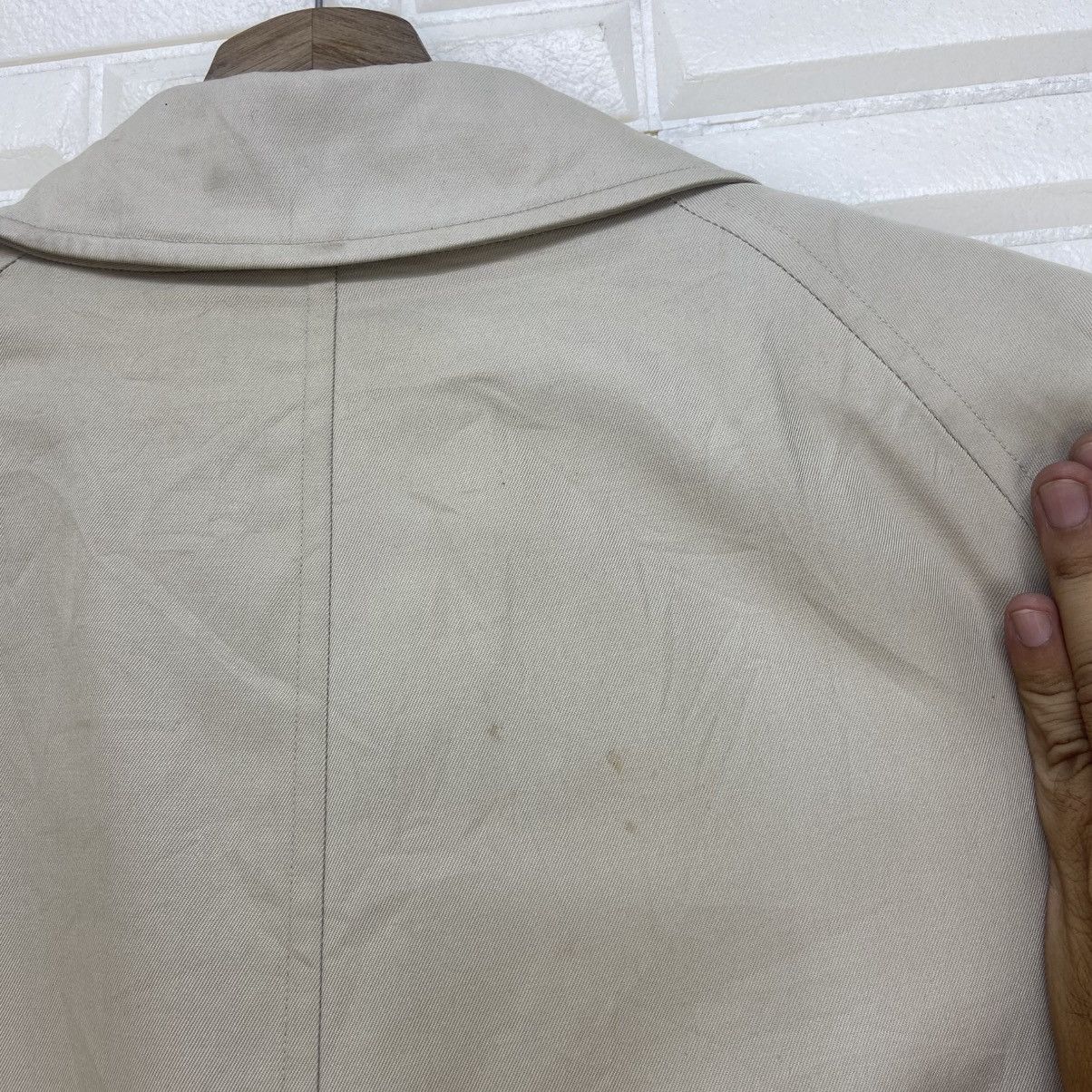 Burberry Prorsum Vintage Burberry Prorsum Nova Check Trench Coat Size US M / EU 48-50 / 2 - 8 Thumbnail