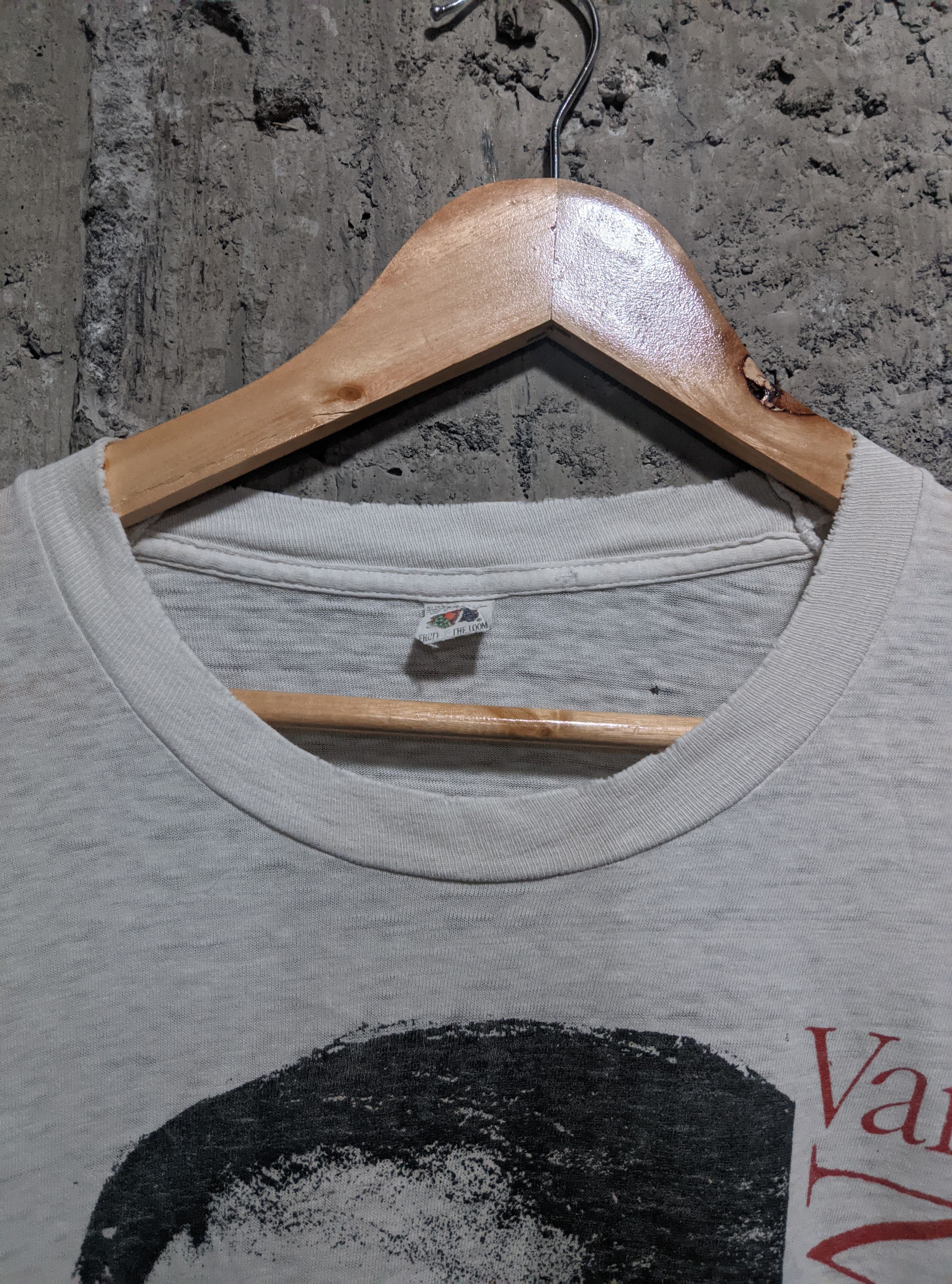 Band Tees Vintage 80s thrashed van Morrison folk rock erd distressed Size US L / EU 52-54 / 3 - 6 Thumbnail