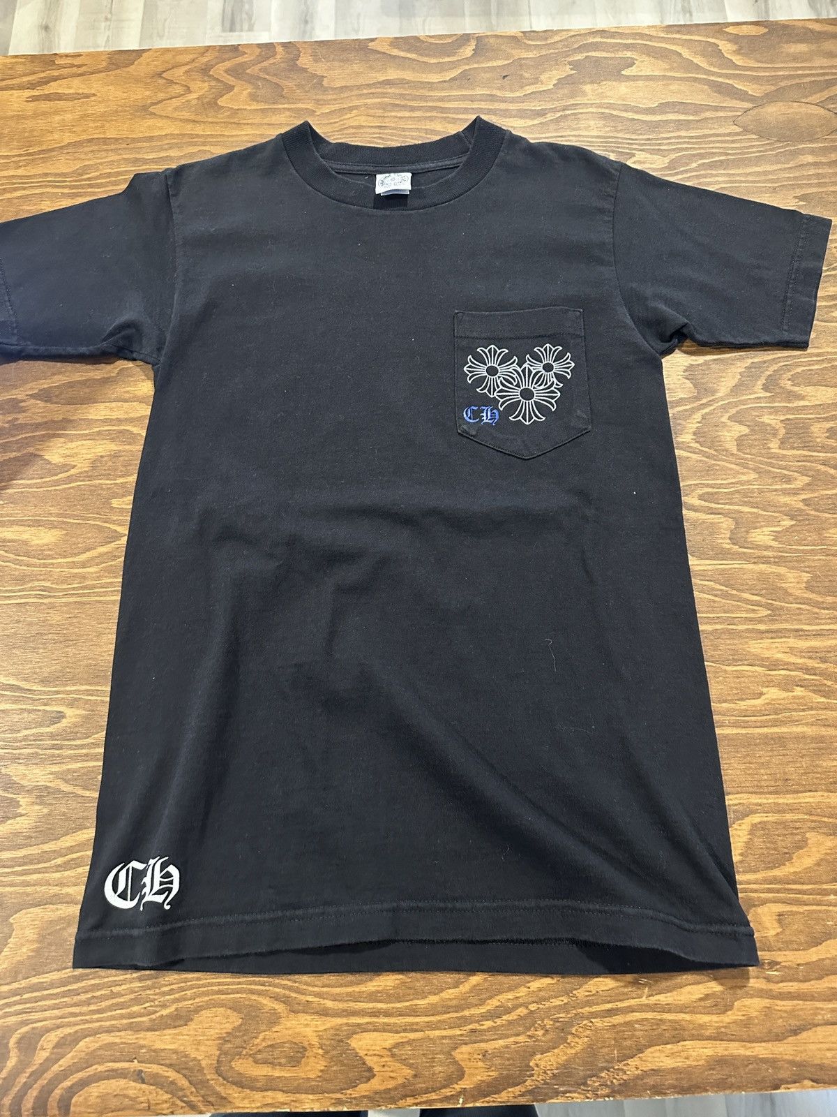 Chrome Hearts Chrome Hearts Crosses Pocket Tee Size US M / EU 48-50 / 2 - 1 Thumbnail