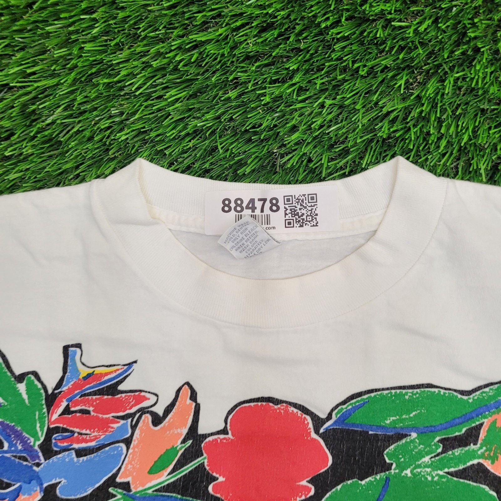 Lands' End VTG Land's End Abstract Floral Art Shirt Womens M Baggy USA Size M / US 6-8 / IT 42-44 - 2 Thumbnail