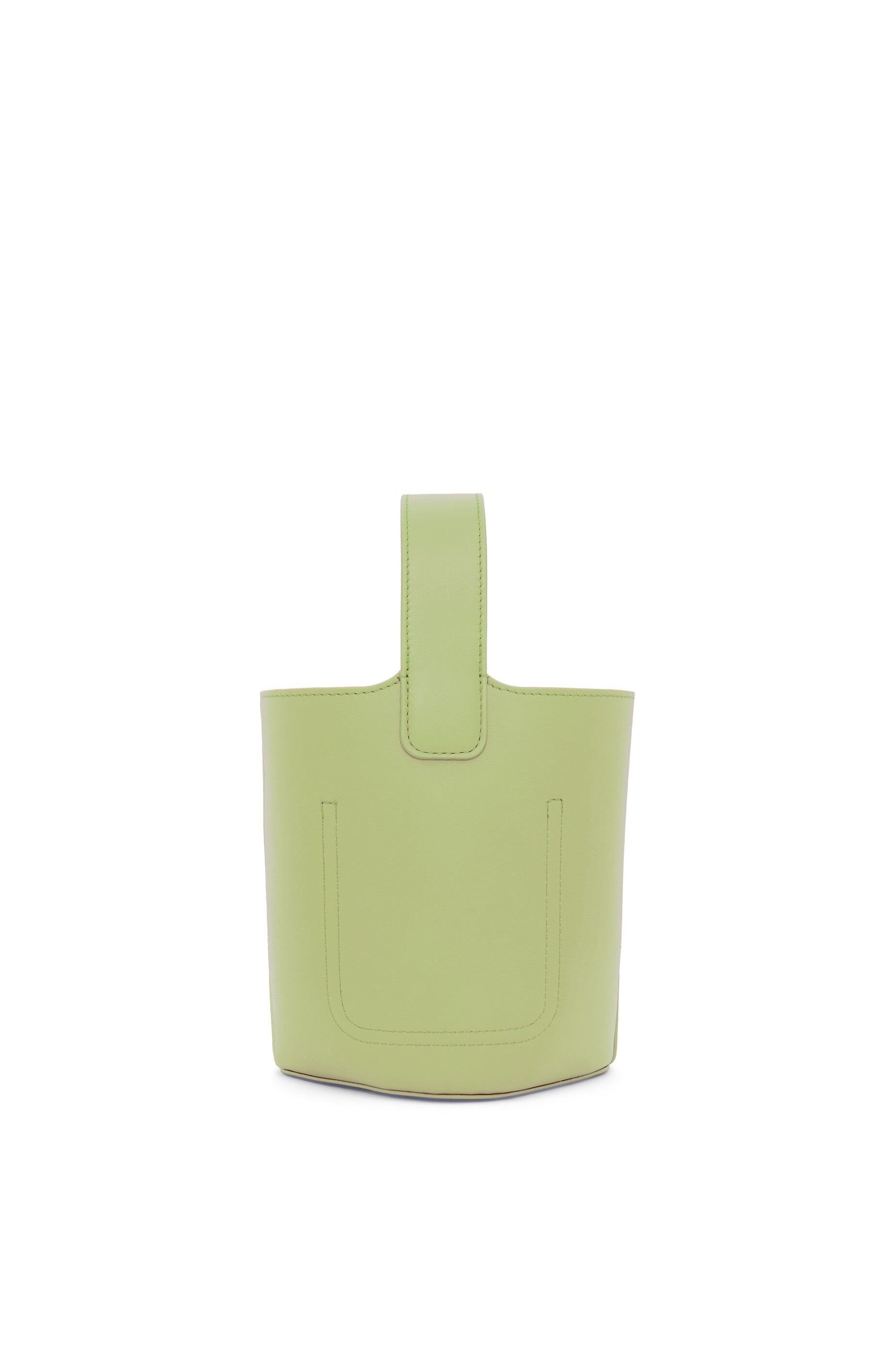 Loewe o1in1g0426 Size: OS/ Mini Pebble Bucket Bag in Light Pear Size ONE SIZE - 4 Thumbnail