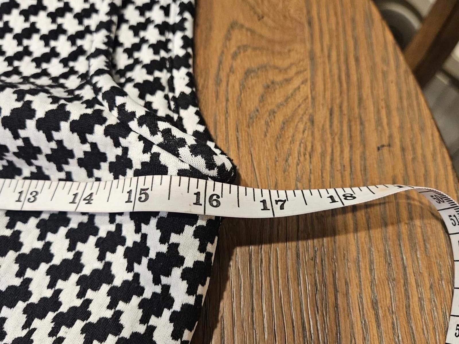 Calvin Klein Calvin Klein Black & White Houndstooth Dress Size XS / US 0-2 / IT 36-38 - 5 Thumbnail