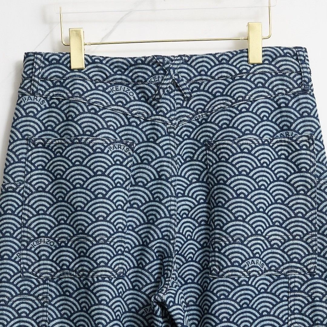 Kenzo Kenzo Men's Ripple Straight Jeans Size US 30 / EU 46 - 5 Thumbnail