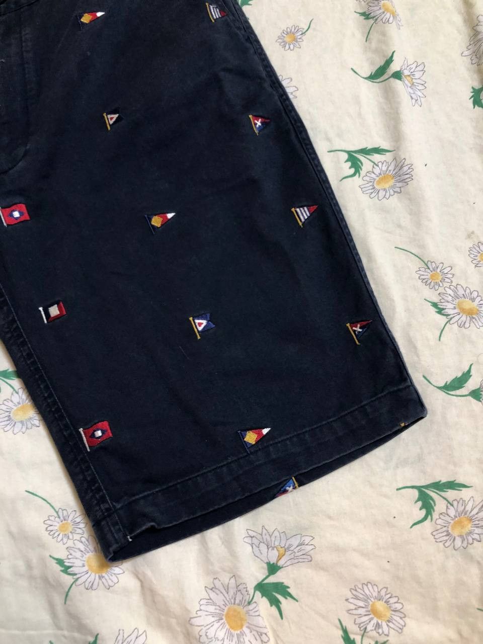 Barbour Barbour Stitched Flags Nautical Shorts Blue Navy Size US 32 / EU 48 - 2 Thumbnail