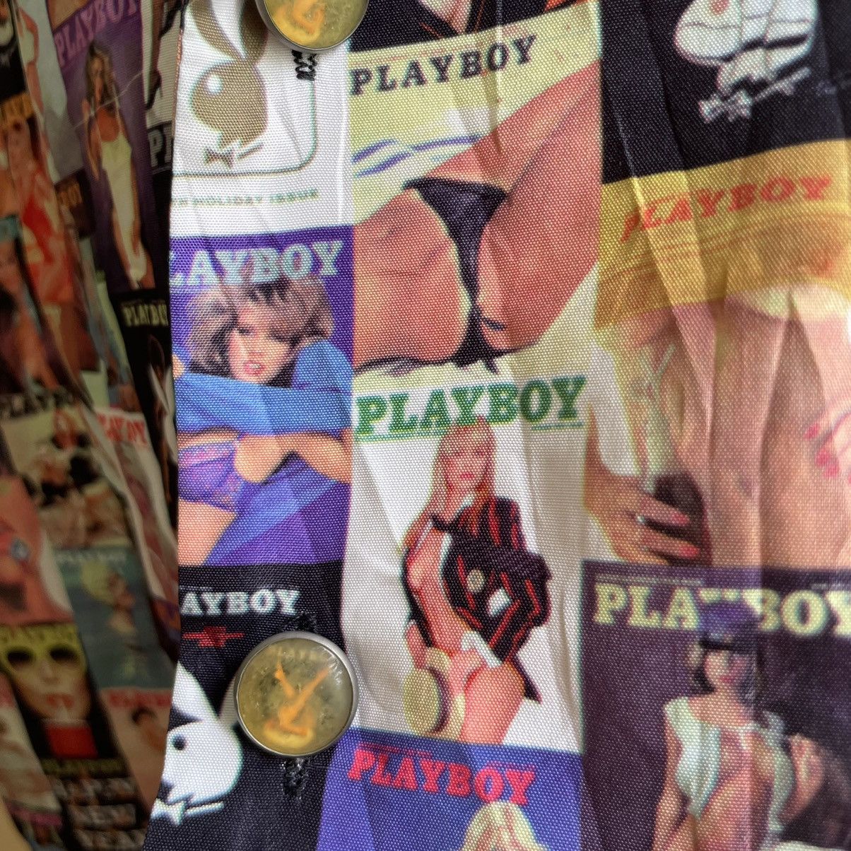 Playboy Playboy Magazines Cover AOP Shirt Size US S / EU 44-46 / 1 - 5 Thumbnail
