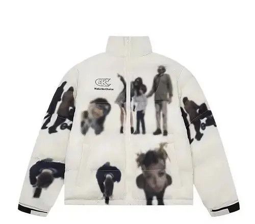 Japanese Brand Jack Street portrait phantom print winter jacket Size US M / EU 48-50 / 2 - 2 Thumbnail