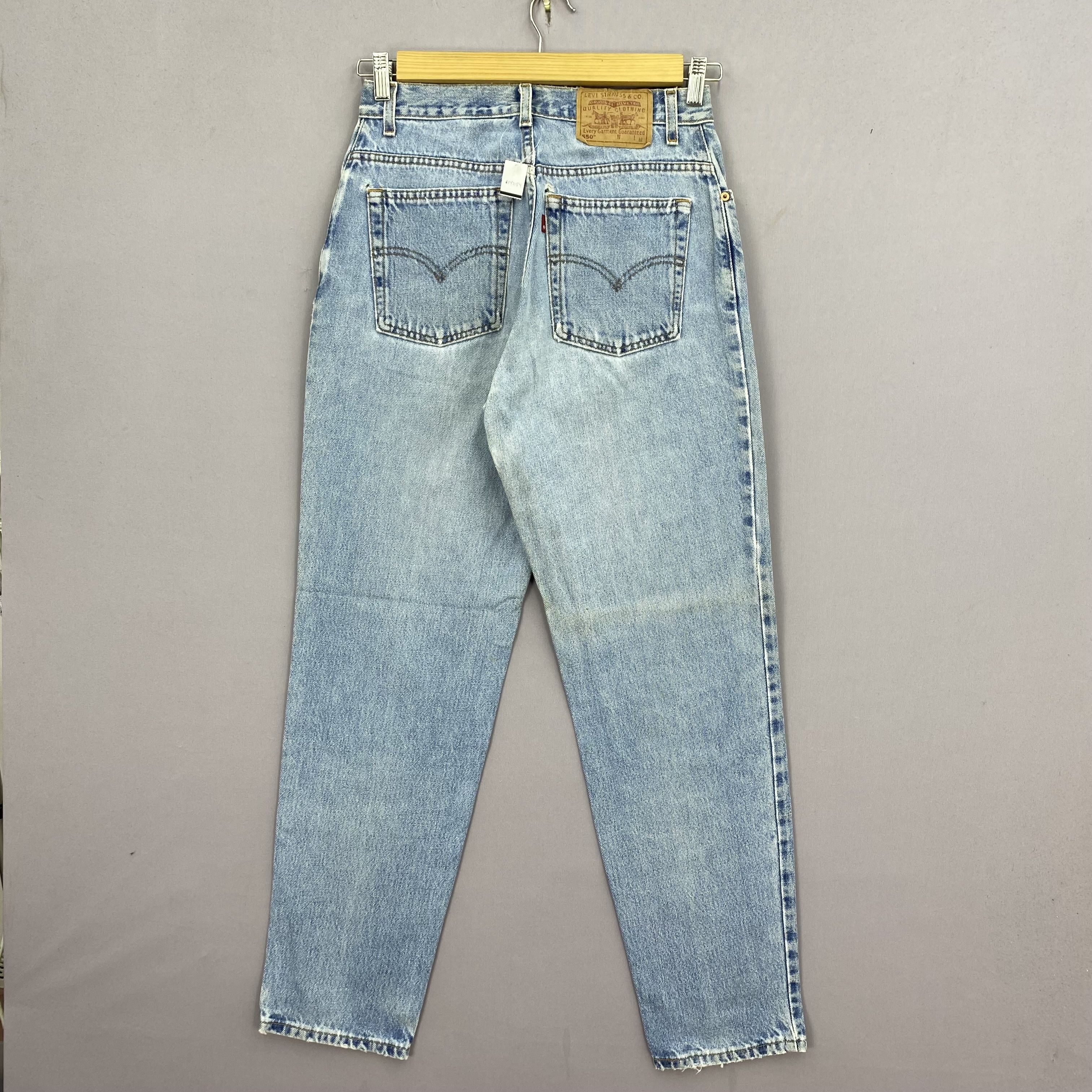 Levi's Vintage Levis Light Wash Jeans Faded Stonewash Denim BS47154 Size 26" / US 2 / IT 38 - 2 Thumbnail