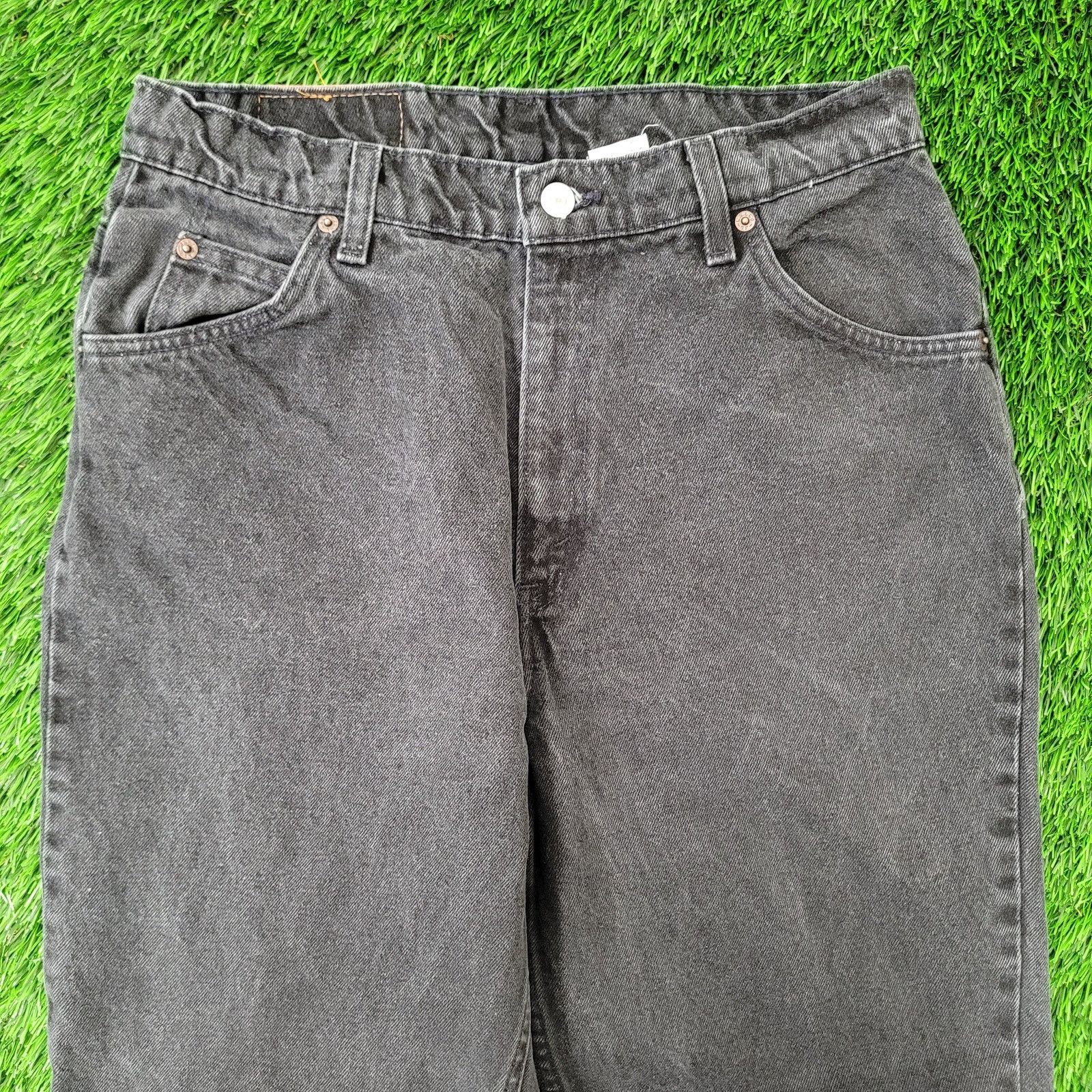 Levi's Vintage LEVIS 912 Baggy Jeans Womens 9 30x28 Tapered USA Size 30" / US 8 / IT 44 - 14 Thumbnail