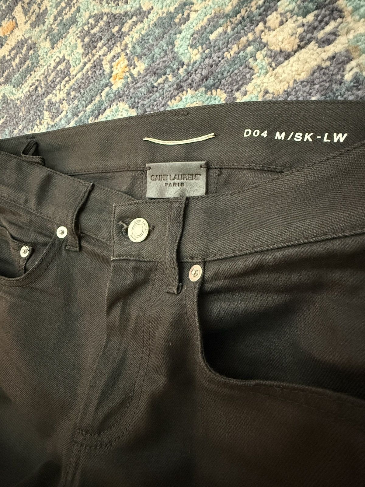 Hedi Slimane SLP 2014 moto biker denim Size US 27 - 5 Thumbnail