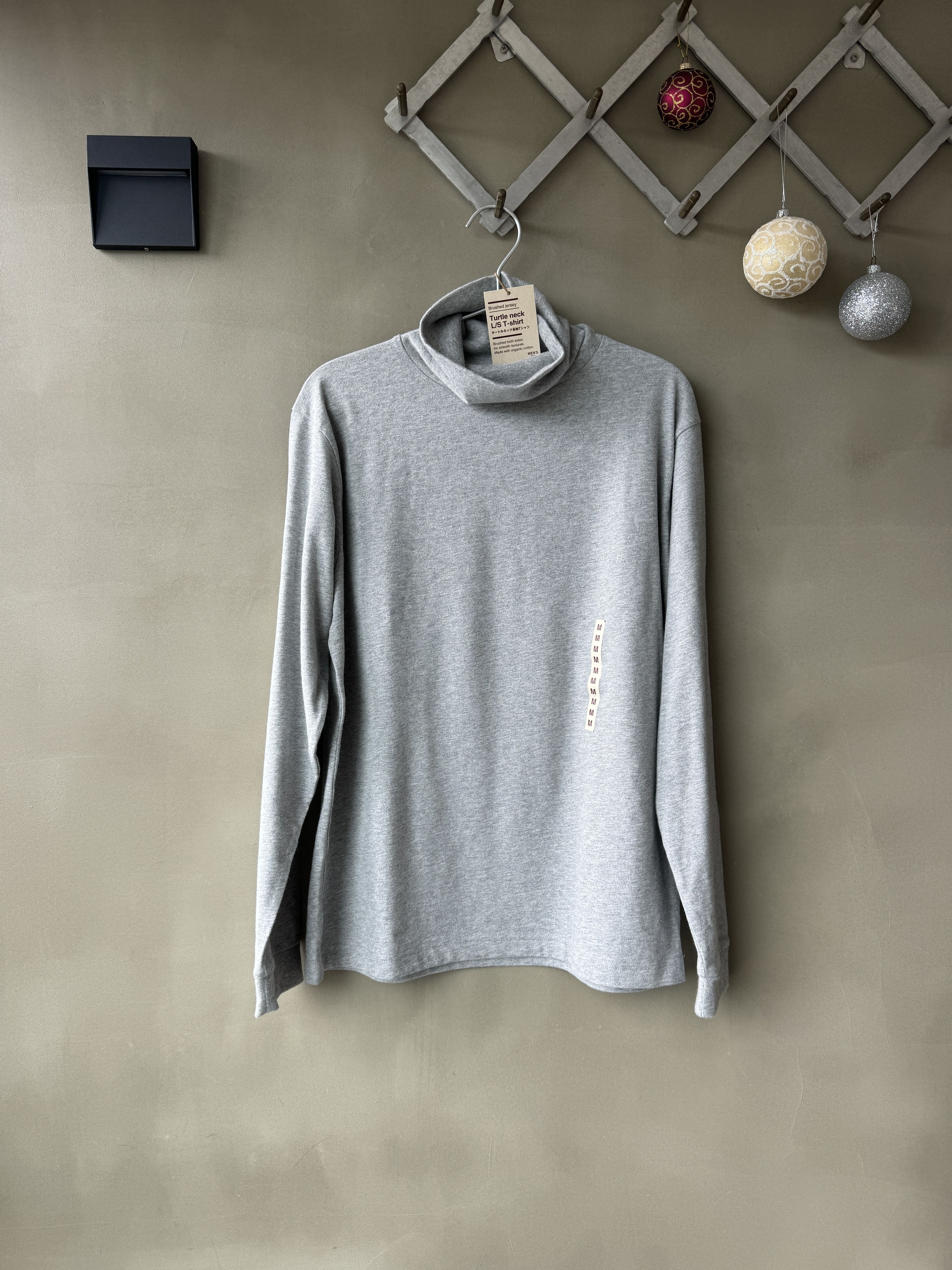 Muji MUJI Japan Mens Organic Brushed Cotton Minimal T Shirt Size US M / EU 48-50 / 2 - 4 Thumbnail