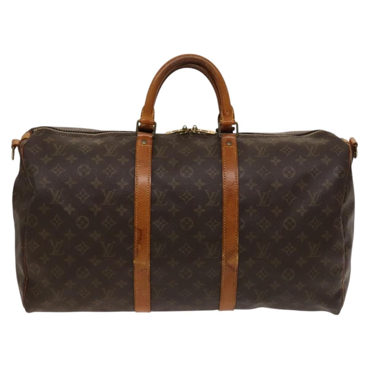 Louis Vuitton LOUIS VUITTON Monogram Keepall Bandouliere 50 Boston Bag Size ONE SIZE - 2 Thumbnail