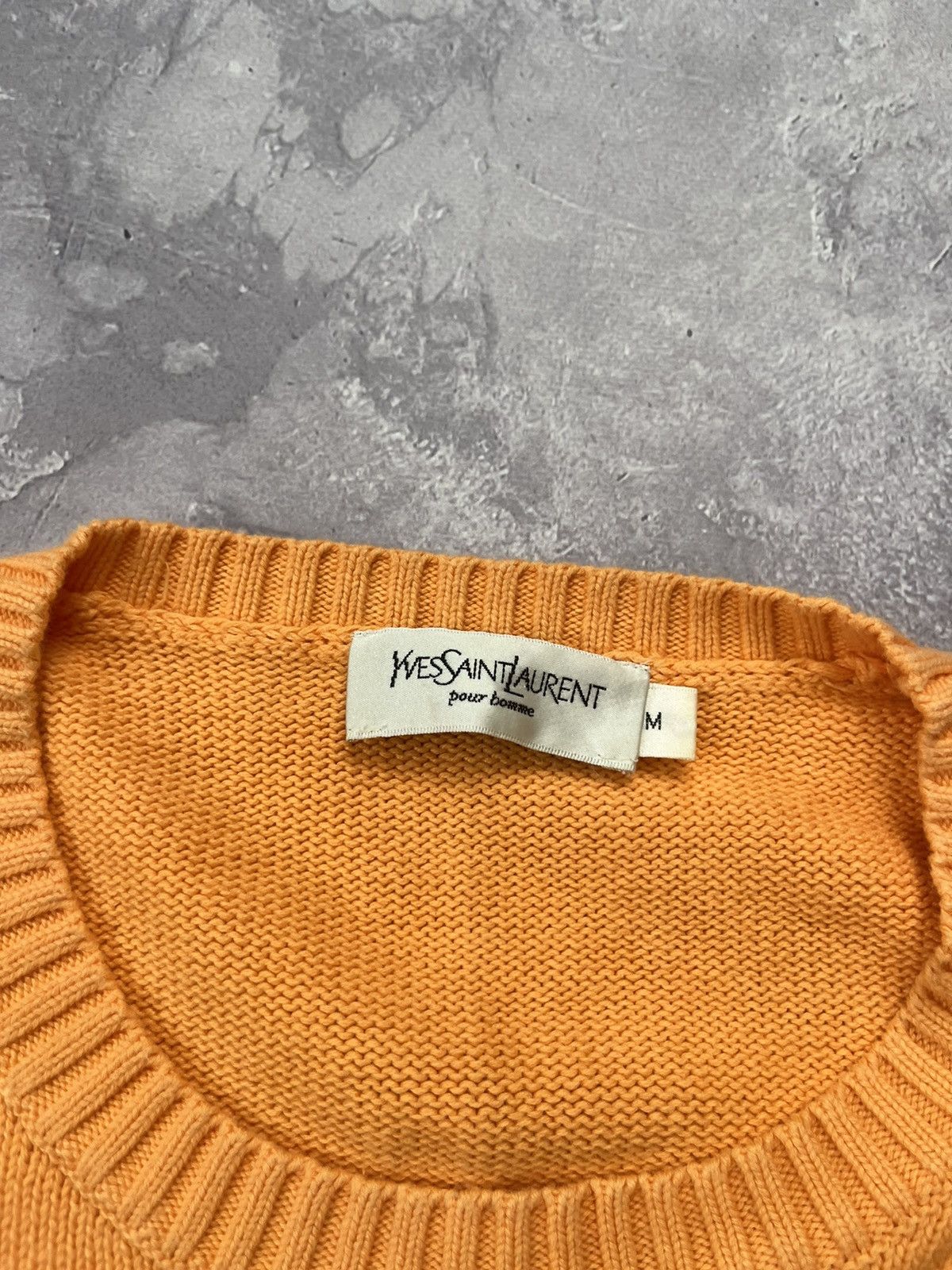 Yves Saint Laurent YSL yves saint laurent sweater knited sweatshirt vintage Size US M / EU 48-50 / 2 - 3 Thumbnail