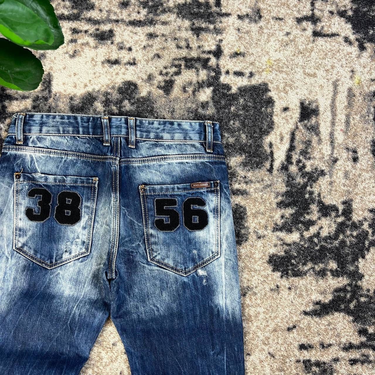 Dolce & Gabbana Dolce & Gabbana Gold Label Luxury Washed Denim Jeans Size US 31 - 3 Thumbnail
