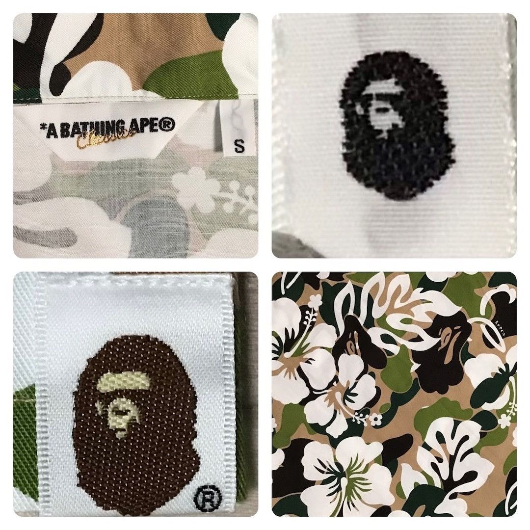 Bape BAPE Aloha shirt Resort camo green a bathing ape NIGO Size US S / EU 44-46 / 1 - 5 Thumbnail