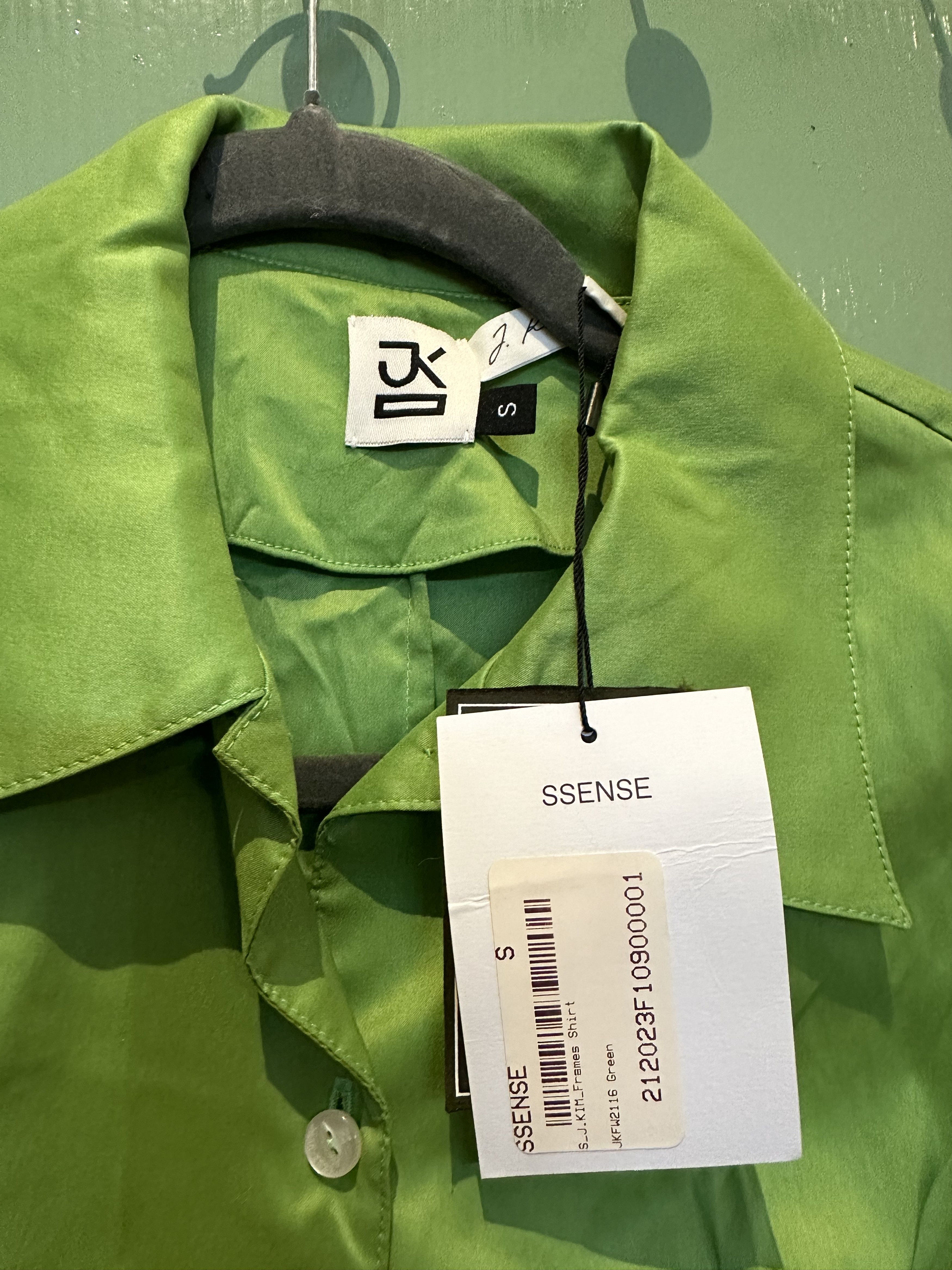 J.KIM J.KIM green frames shirt Size S / US 4 / IT 40 - 3 Thumbnail