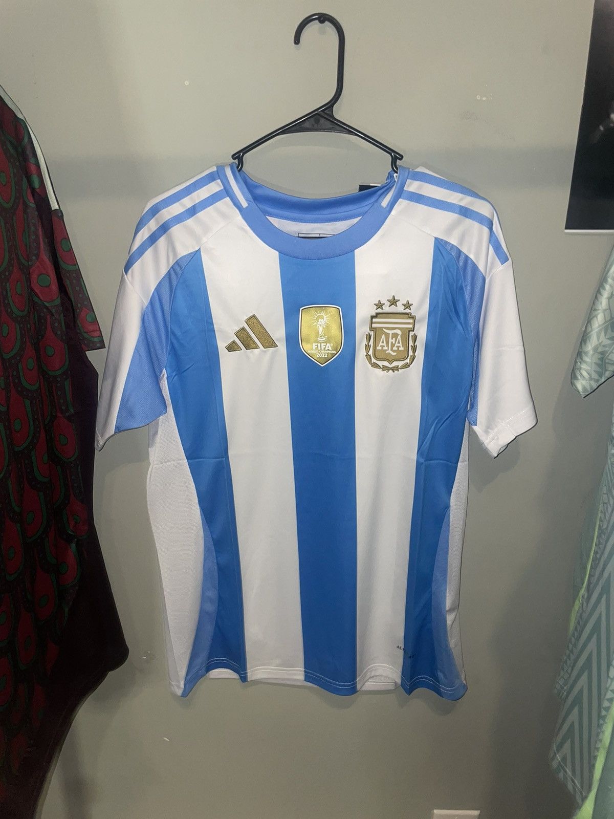 Adidas Argentina Home Fan Version New Size US M / EU 48-50 / 2 - 1 Thumbnail