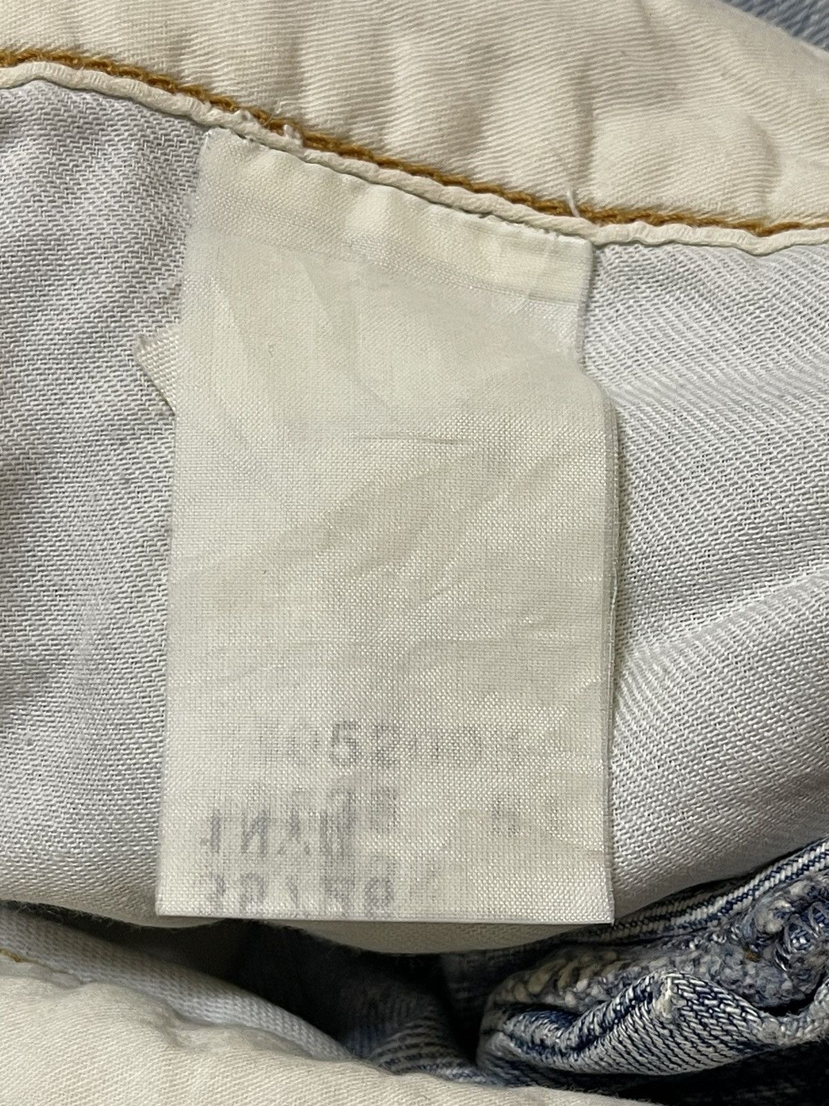 Dolce & Gabbana Vintage Dolce Gabbana Mud Faded Wash Distressed Loose Jeans Size US 31 - 11 Thumbnail