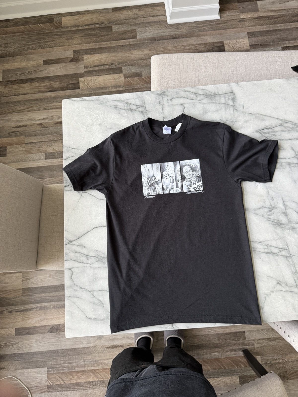 Supreme Supreme Mister Cartoon Pow Tee Size US M / EU 48-50 / 2 - 2 Thumbnail