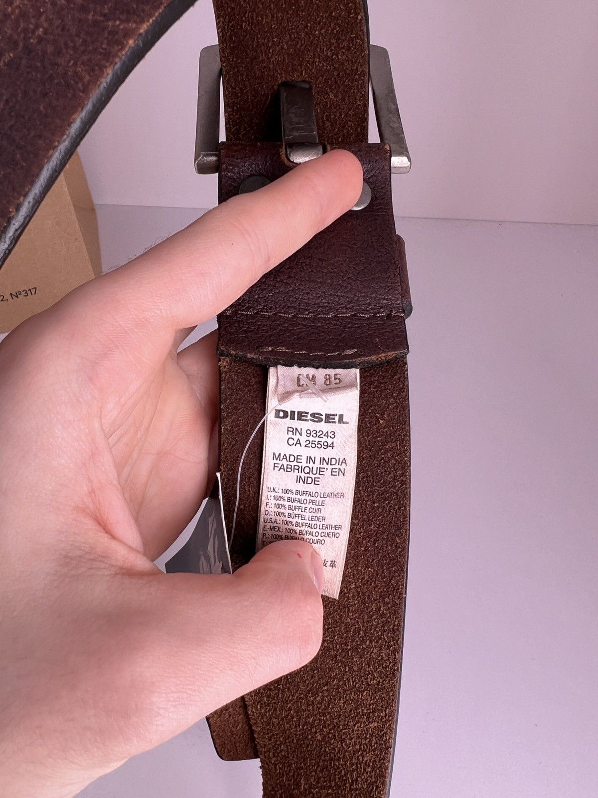 Diesel × Vintage Vintage Diesel Y2k Belt Size ONE SIZE - 8 Thumbnail