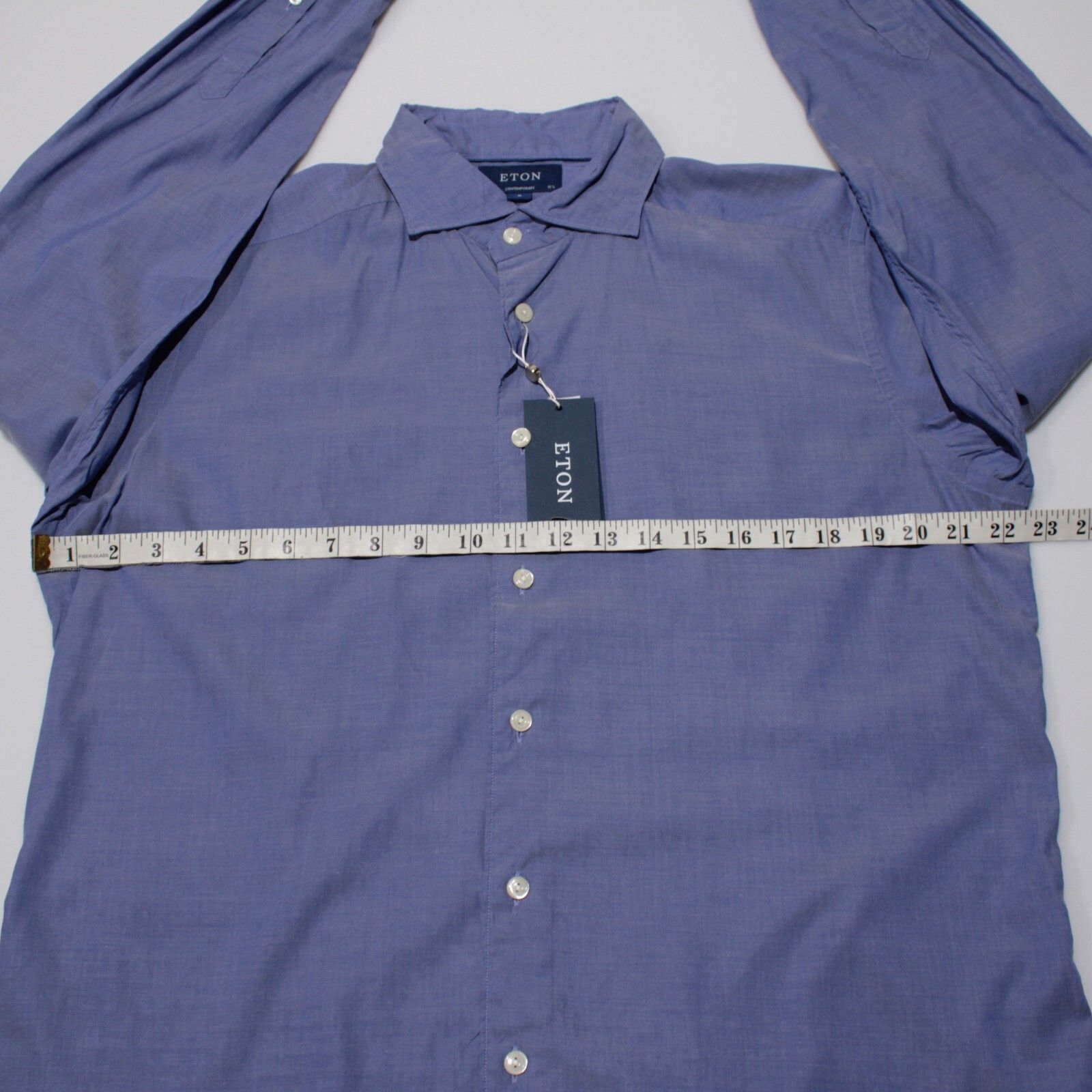 Eton Eton New with tags Shirt Size M US In Blue Size US M / EU 48-50 / 2 - 4 Thumbnail