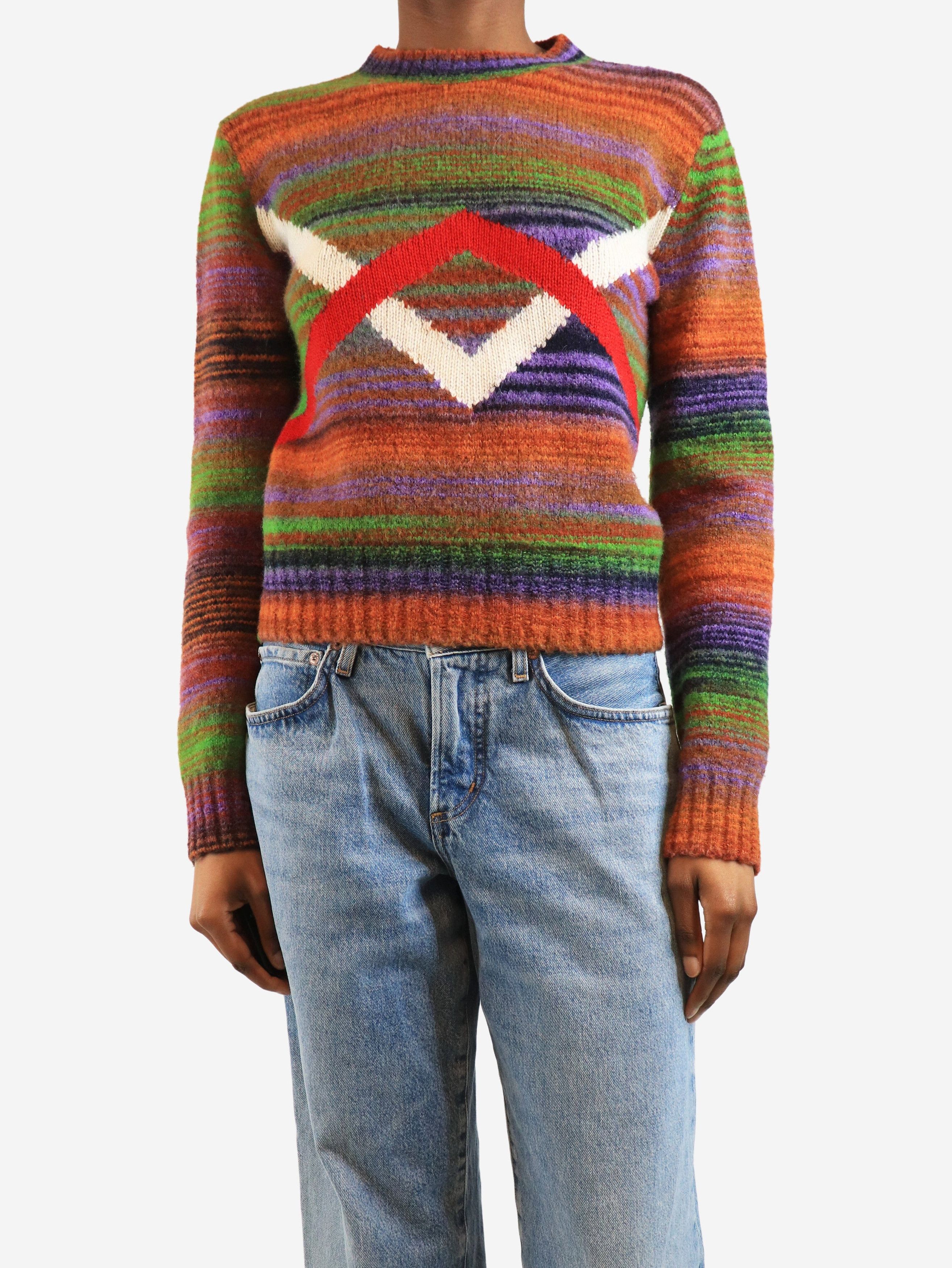 Loewe Multicolour striped jumper - S Size S / US 4 / IT 40 - 1 Thumbnail