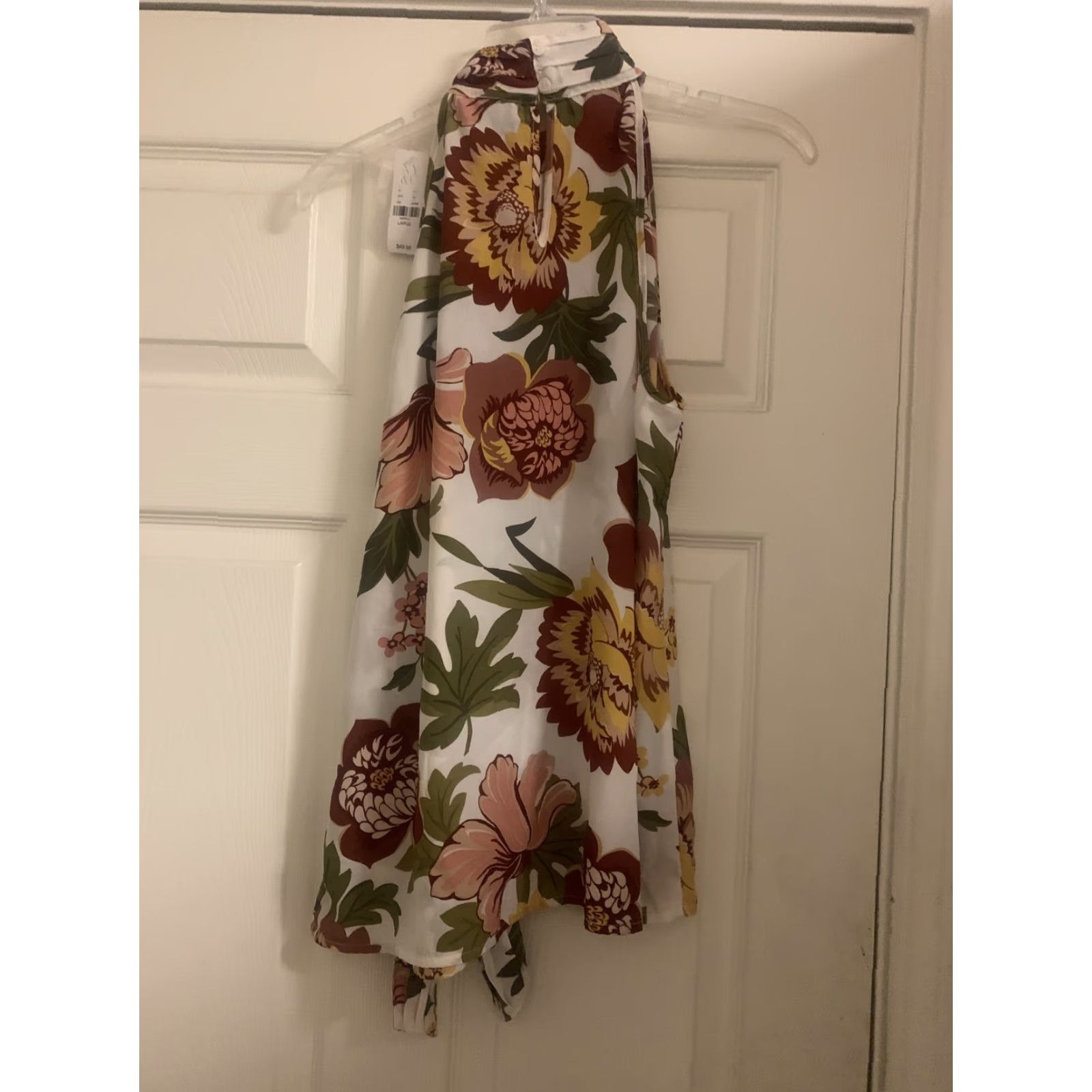 Avenue 7TH Avenue Design Studio New York & Company Tank Top Sleeveless Floral L Multicolor Womens Design Studio Tank Top Sleeveless Floral Womens Size L / US 10 / IT 46 - 7 Thumbnail