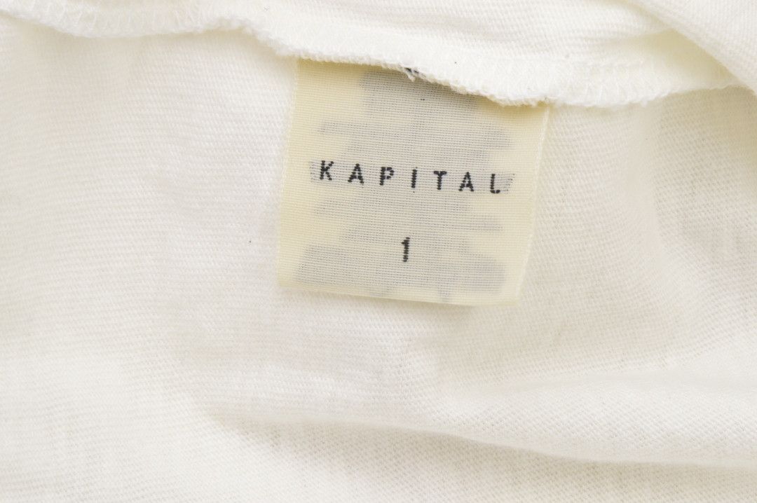 Kapital KAPITAL Woodstock Smiley T-shirt Size US S / EU 44-46 / 1 - 7 Thumbnail